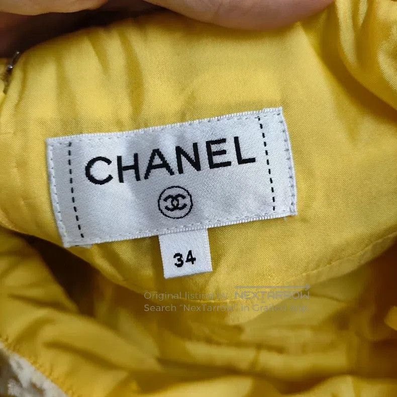 Chanel Chanel 18 Waterfall Series Silk Inner Skirt Size 42" / US 20 - 3 Thumbnail