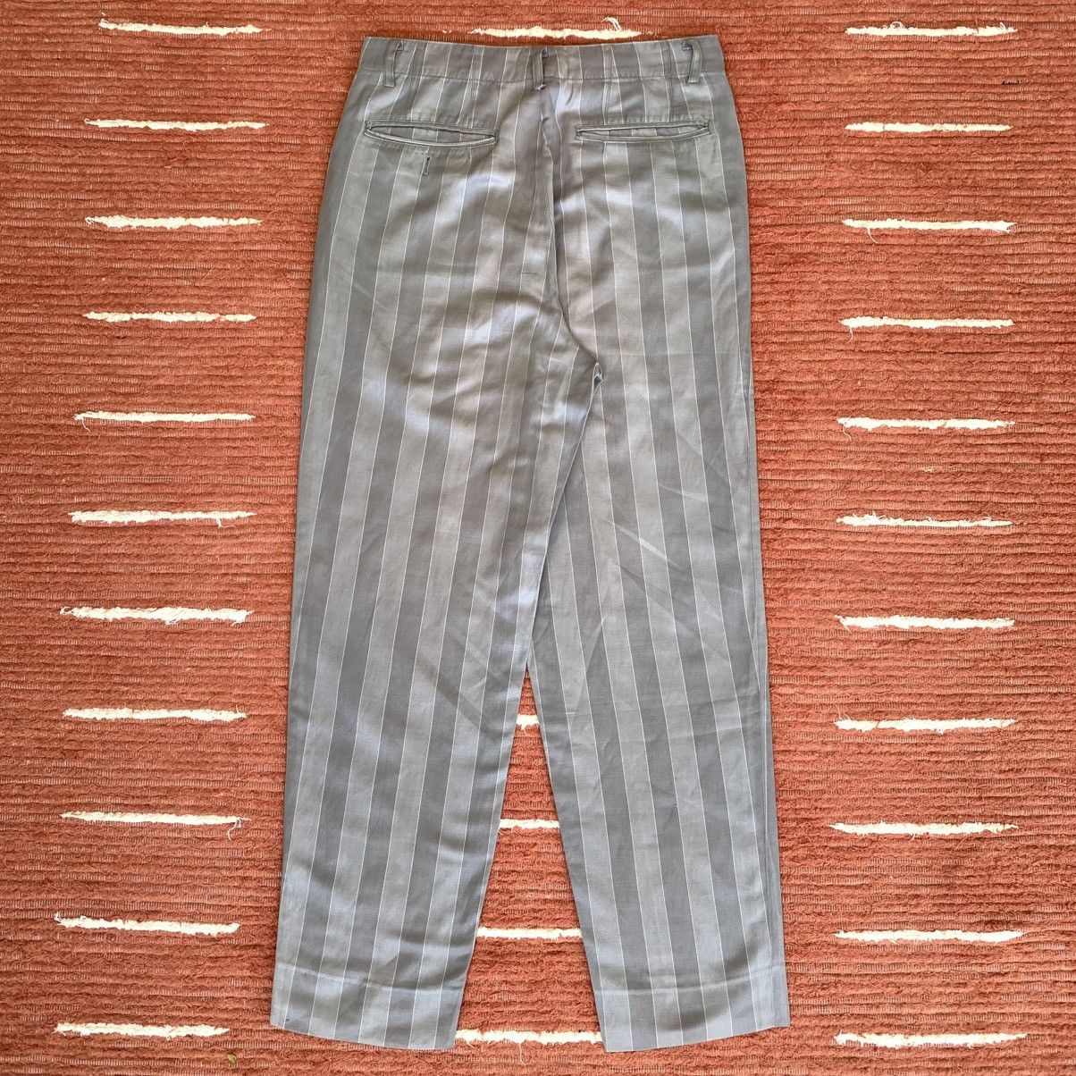 Issey Miyake 90’s Issey Miyake Pinstripe Trousers Size US 29 - 6 Thumbnail
