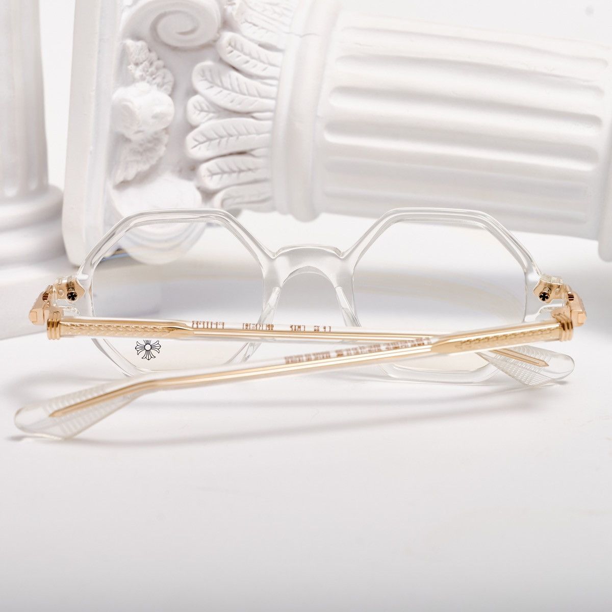 Chrome Hearts CHROME HEARTS CLITCO CRYSTAL GLASSES Size ONE SIZE - 7 Thumbnail