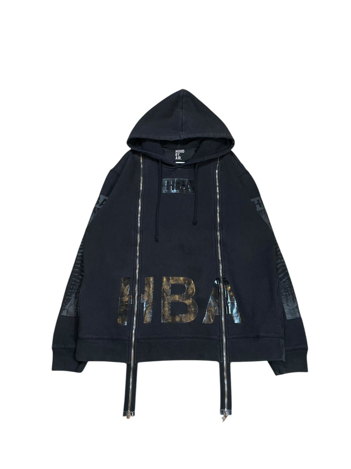Hood By Air Hood By Air Skeleton Gloss Spine Print Full