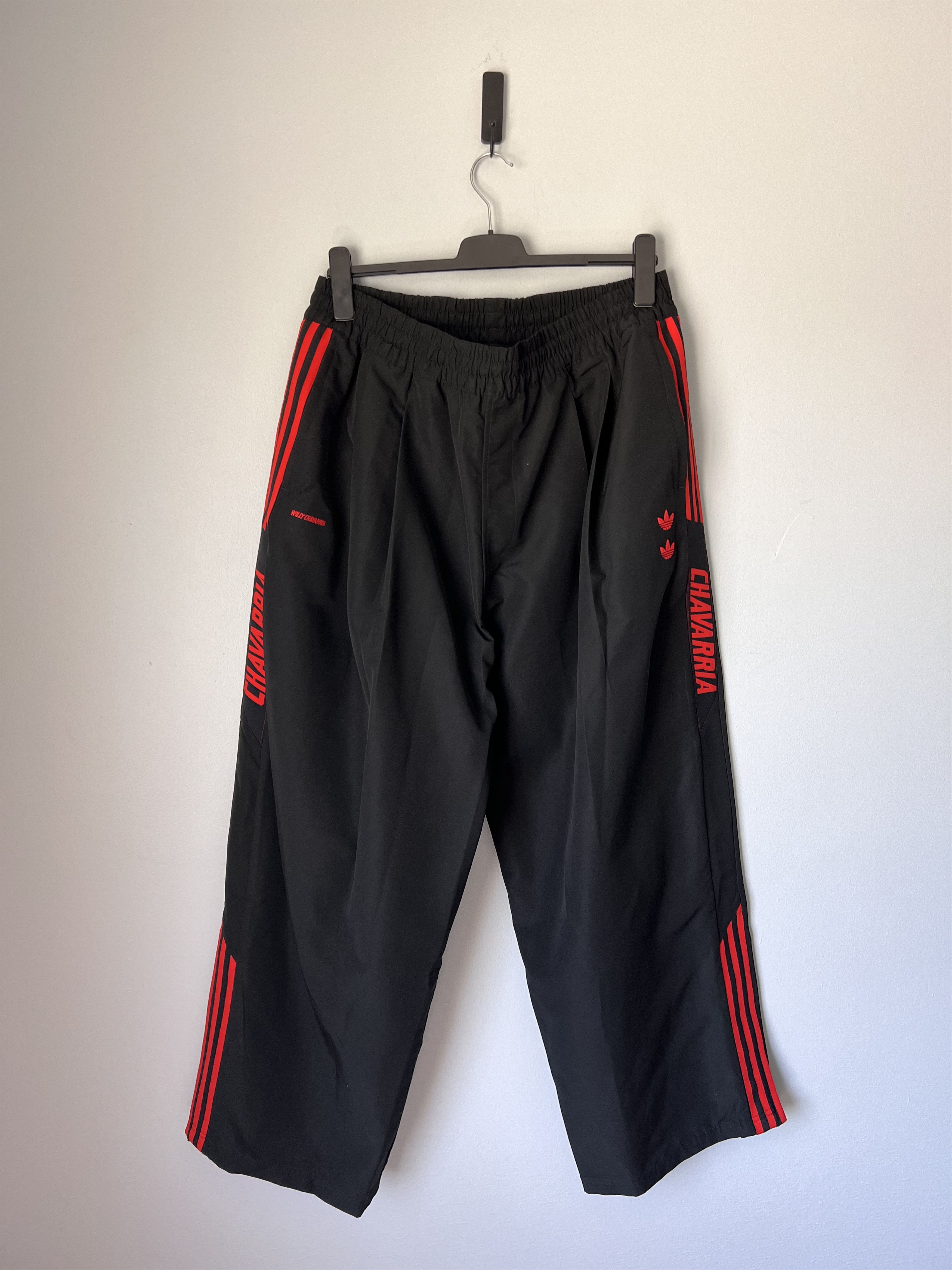 Adidas x Willy Chavarria WOVEN TRACK PANT Black | BSTN Store