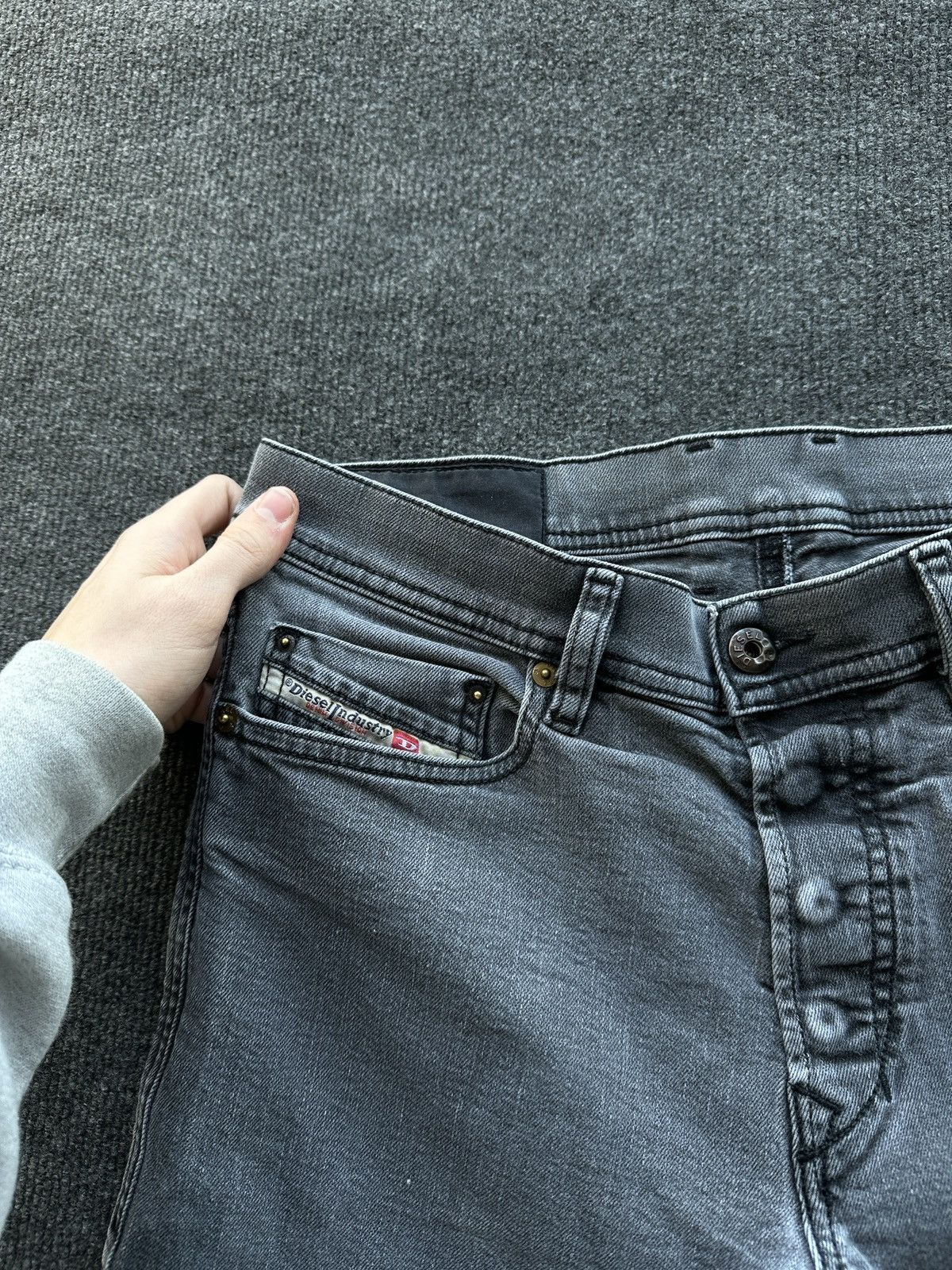 Diesel 🚨 RARE DIESEL MEN DENIM JEANS AVANT GARDE IFSIXWASNINE Y2K Size US 30 / EU 46 - 7 Thumbnail