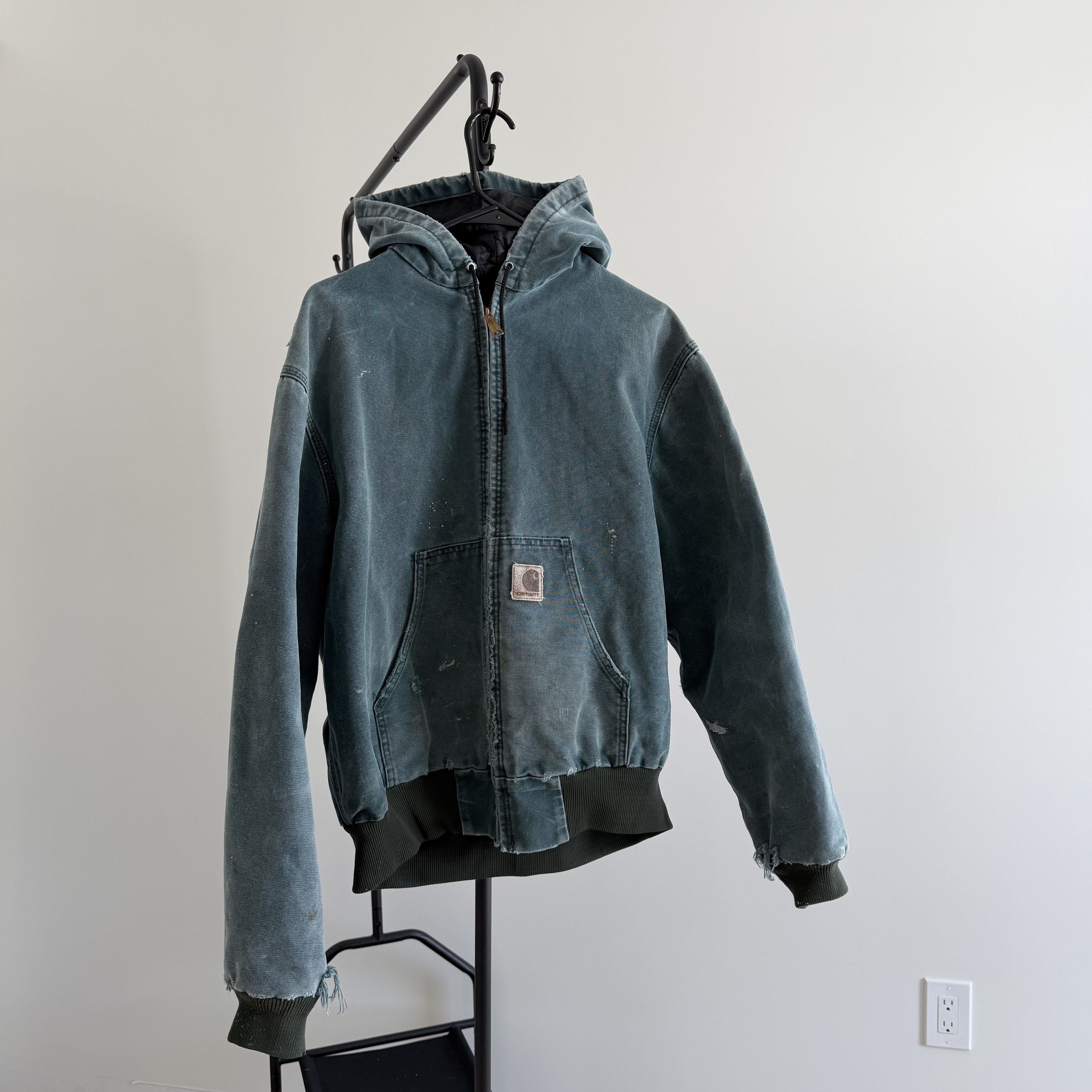 Carhartt × Streetwear × Stussy Stussy Zip Up Workwear Jacket