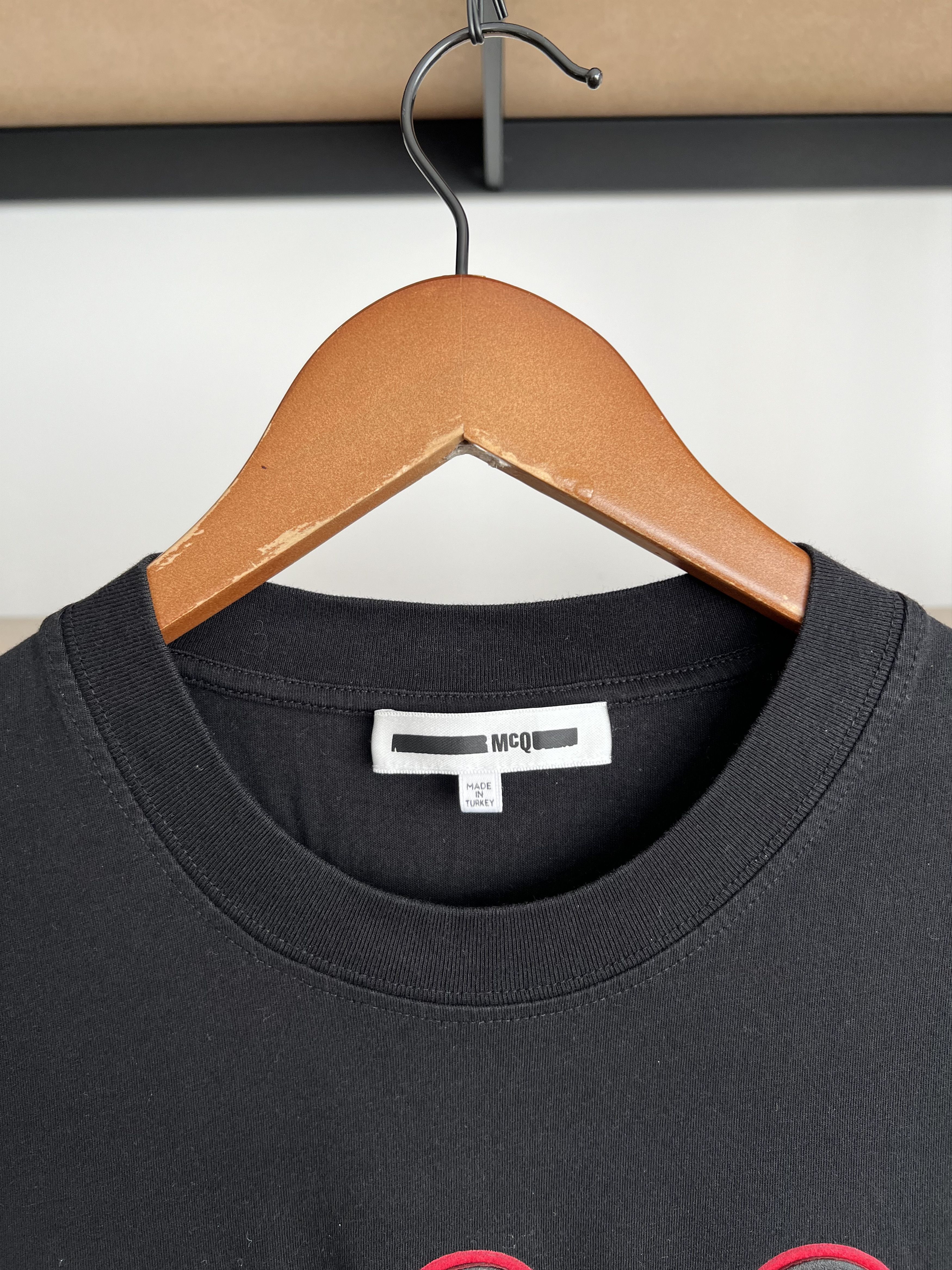 Alexander McQueen Alexander McQueen MCQ Black T-shirt Size US M / EU 48-50 / 2 - 7 Thumbnail