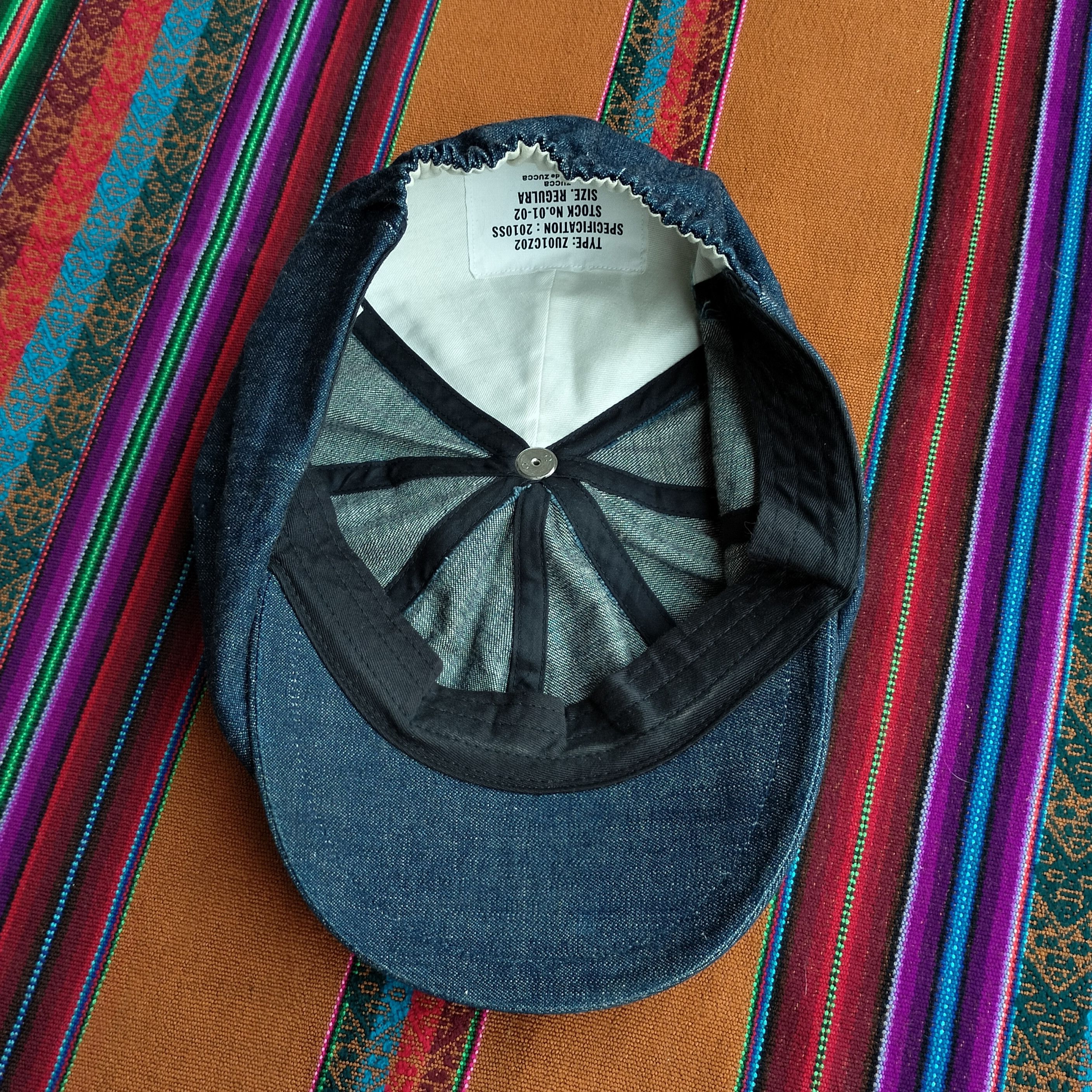 CABANE de ZUCCa SS10 Cabane de zucca denim flat cap japanese brand Size ONE SIZE - 6 Thumbnail
