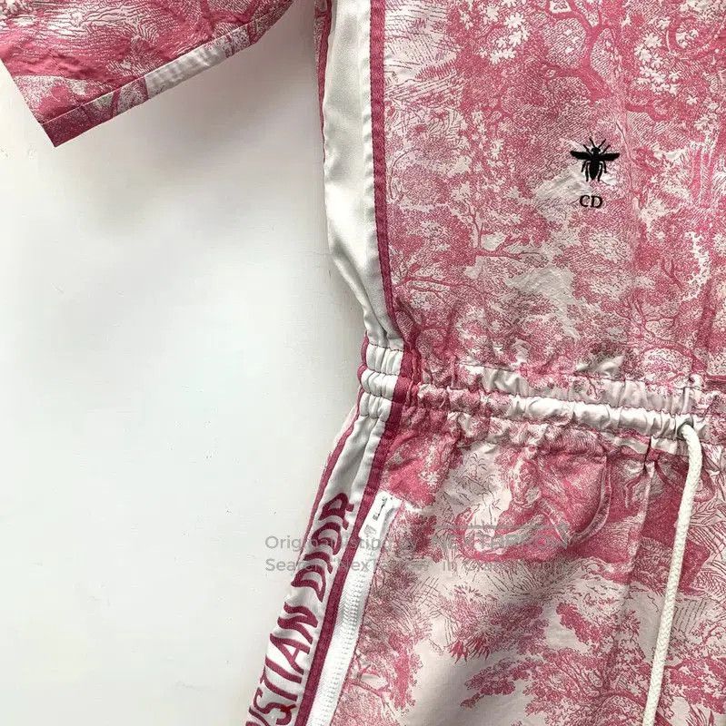 Dior Dior Pink Polyester Dress for Women . Size S / US 4 / IT 40 - 3 Thumbnail