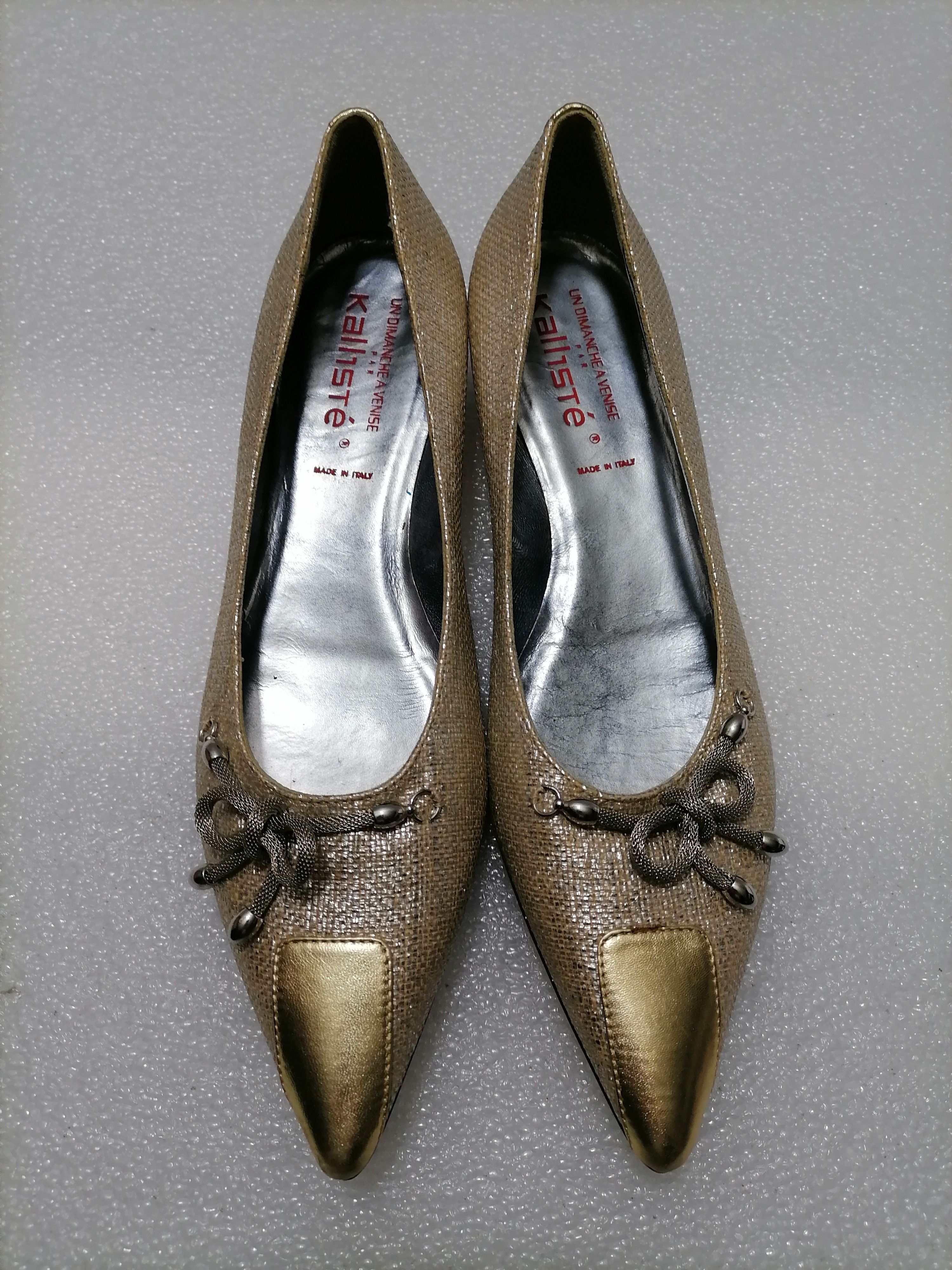 Other Woman Shoes Decolletè , Kalliste Venezia Made in Italy Size US 8.5 / IT 38.5 - 4 Thumbnail