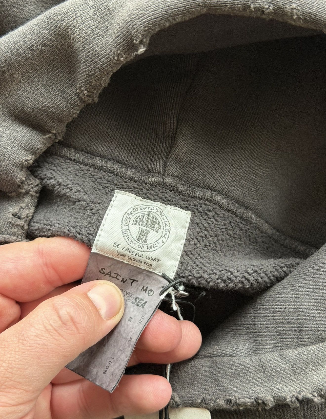 Saint Michael *RARE* SAINT MXXXXXX WIND & SEA COLLAB HOODIE SURF READYMADE Size US XL / EU 56 / 4 - 11 Thumbnail