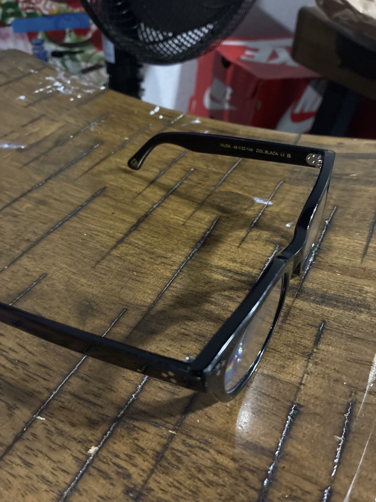 Moscot Authentic MOSCOT Vilda Frames Black Size 48 Excellent Shape Size ONE SIZE - 3 Thumbnail