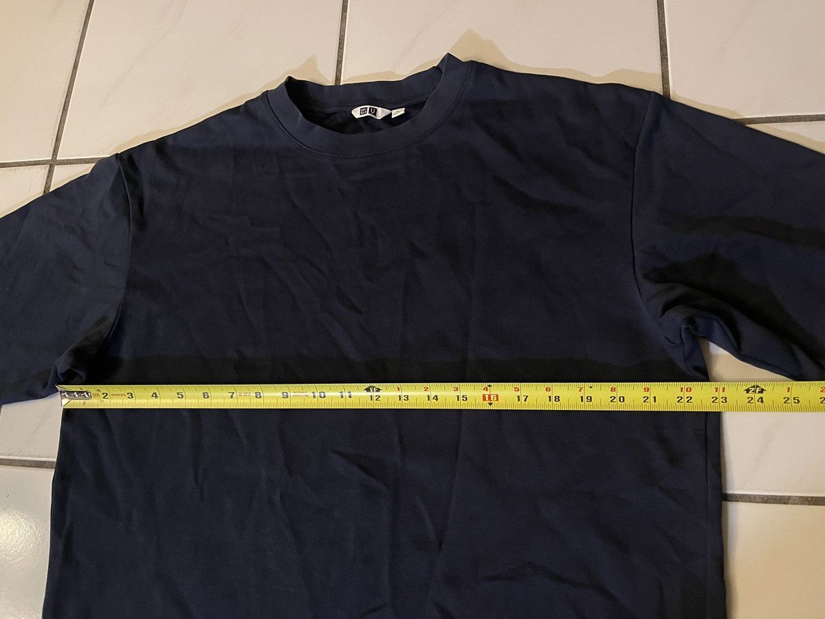 Uniqlo Uniqlo U Mens Size Large Crew Neck Blue T-Shirt Oversized Size US L / EU 52-54 / 3 - 4 Thumbnail