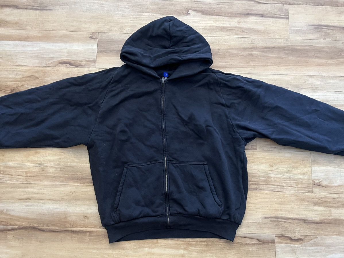 Gap YZY Gap Unreleased Full Zip Hoodie Black | Grailed