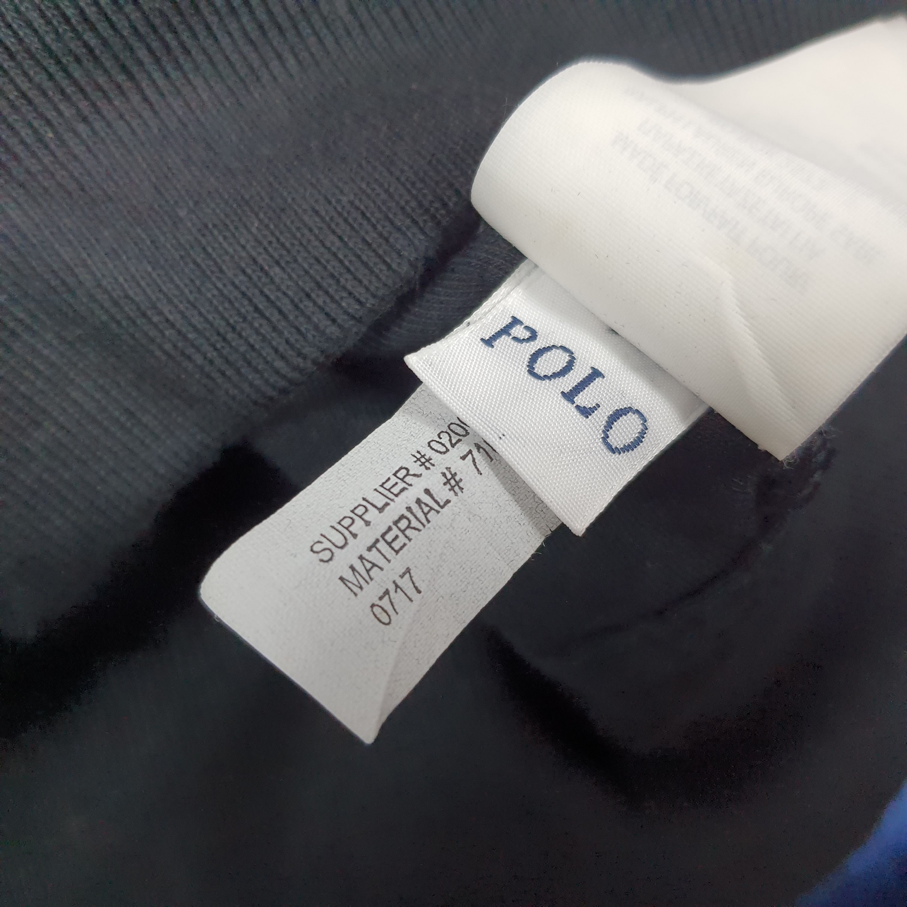 Polo Ralph Lauren Polo Ralph Lauren Track Jacket Black White Side Stripe Size US XL / EU 56 / 4 - 9 Thumbnail