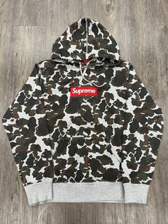 Camo supreme sale hoodie fake