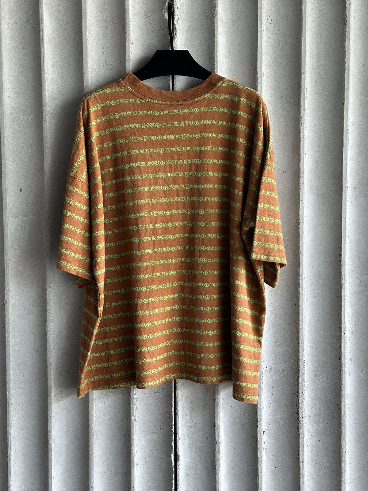 Chrome Hearts CHROME HEARTS TEE - STRIPE LOGO Size US L / EU 52-54 / 3 - 2 Thumbnail