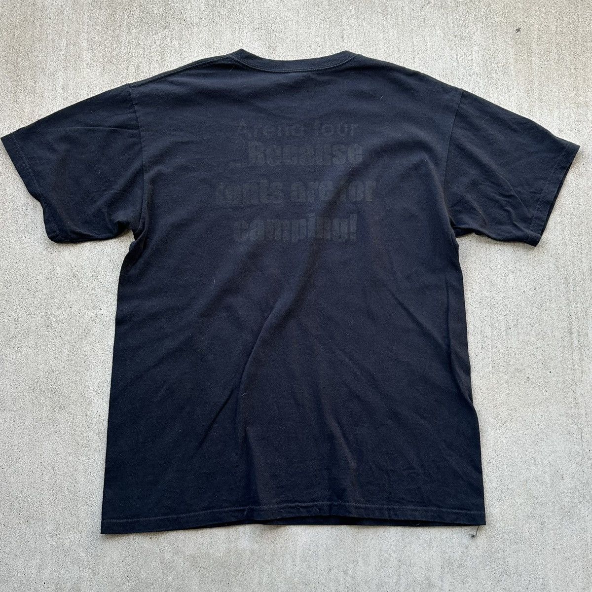 Band Tees Quidam Cirque Du Soleil T Shirt Large Black Concert Promo Size US L / EU 52-54 / 3 - 2 Thumbnail
