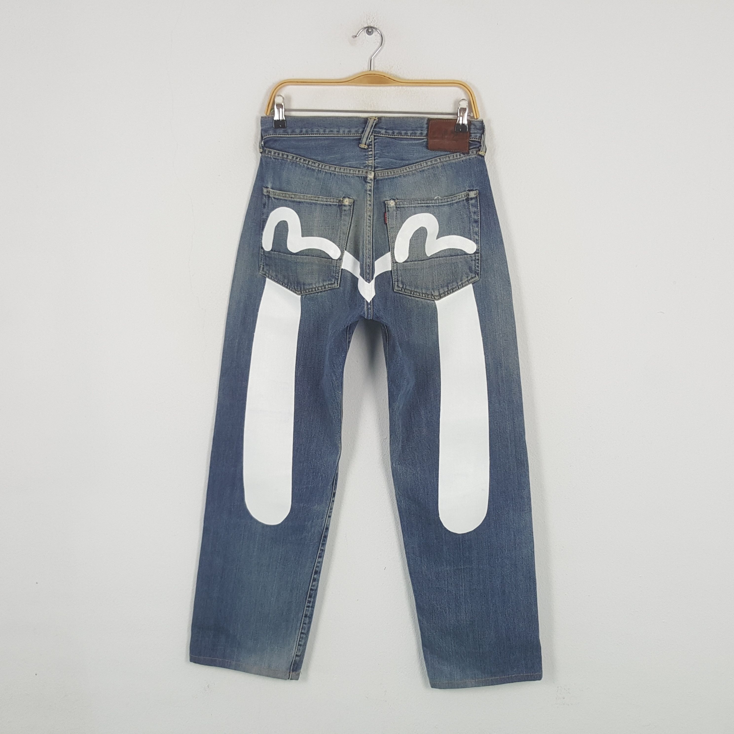 Evisu Vintage Evisu Selvedge Daicock Art Custom Denim Jeans C297N4 Size US 30 / EU 46 - 1 Thumbnail