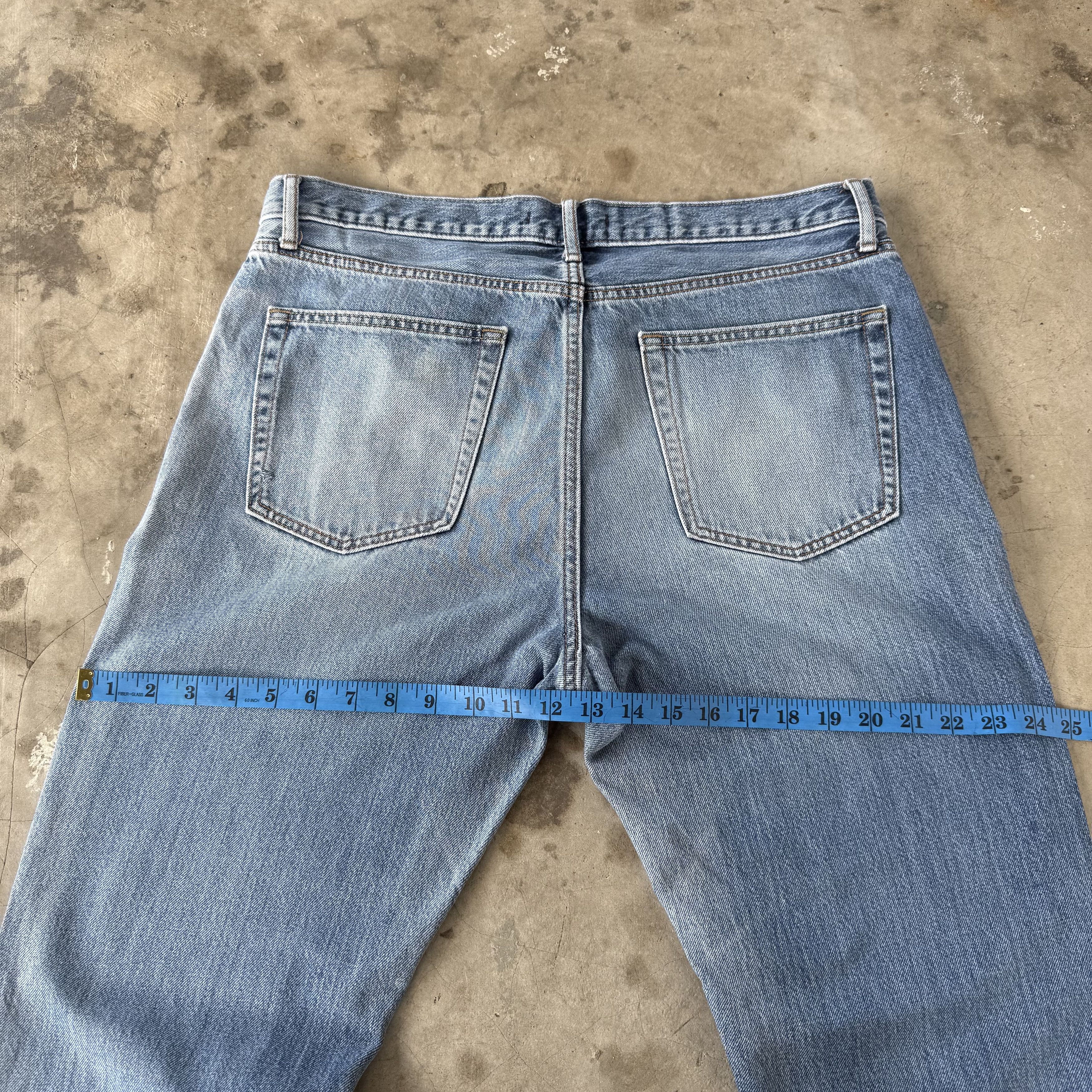 Japanese Brand Vintage Japan Denim Faded Mud wash Jean W36 Size US 36 / EU 52 - 8 Thumbnail