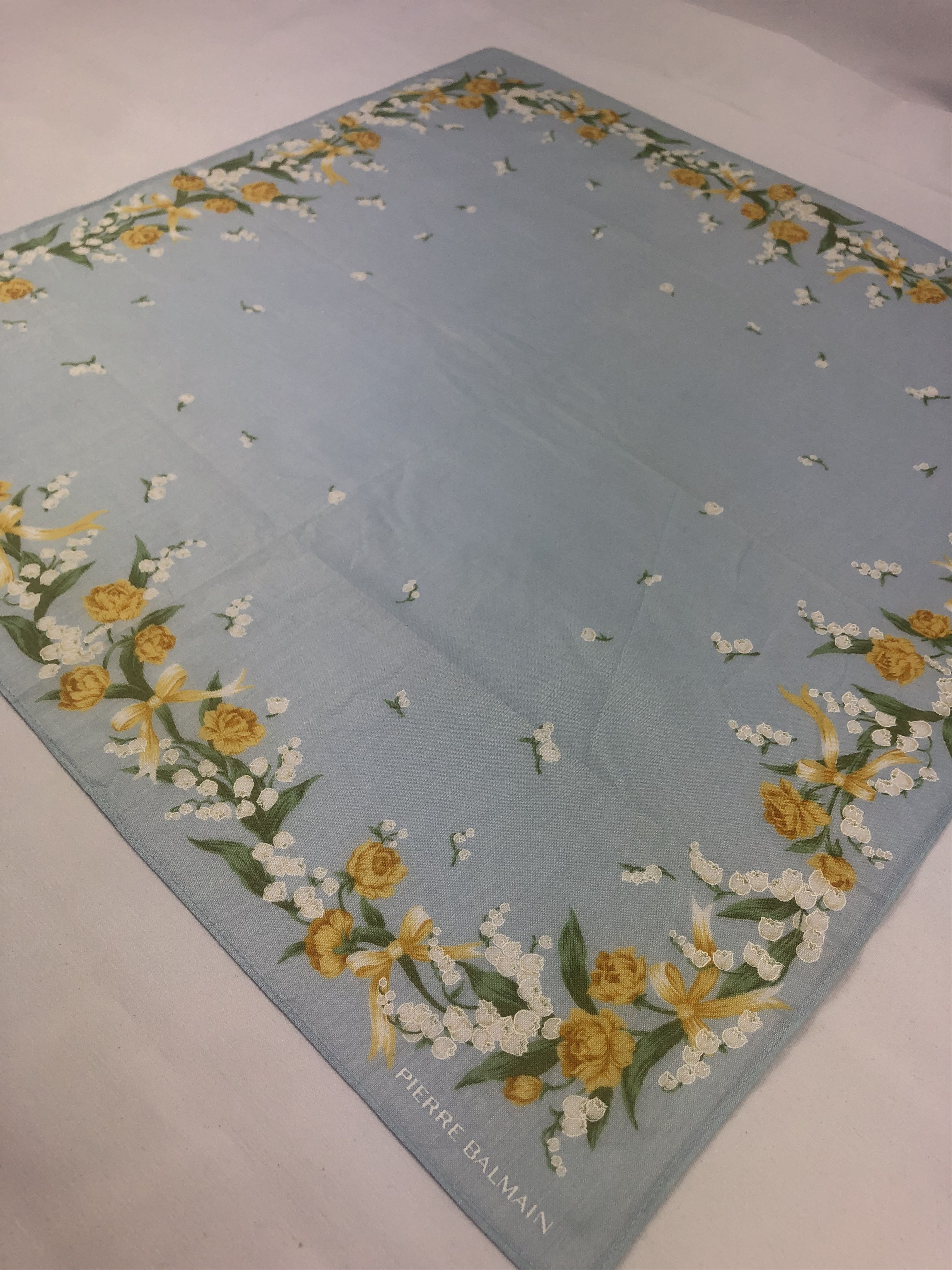 Pierre Balmain × Vintage Pierre Balmain Handkerchief / Bandana / Neckerchief Size ONE SIZE - 4 Thumbnail