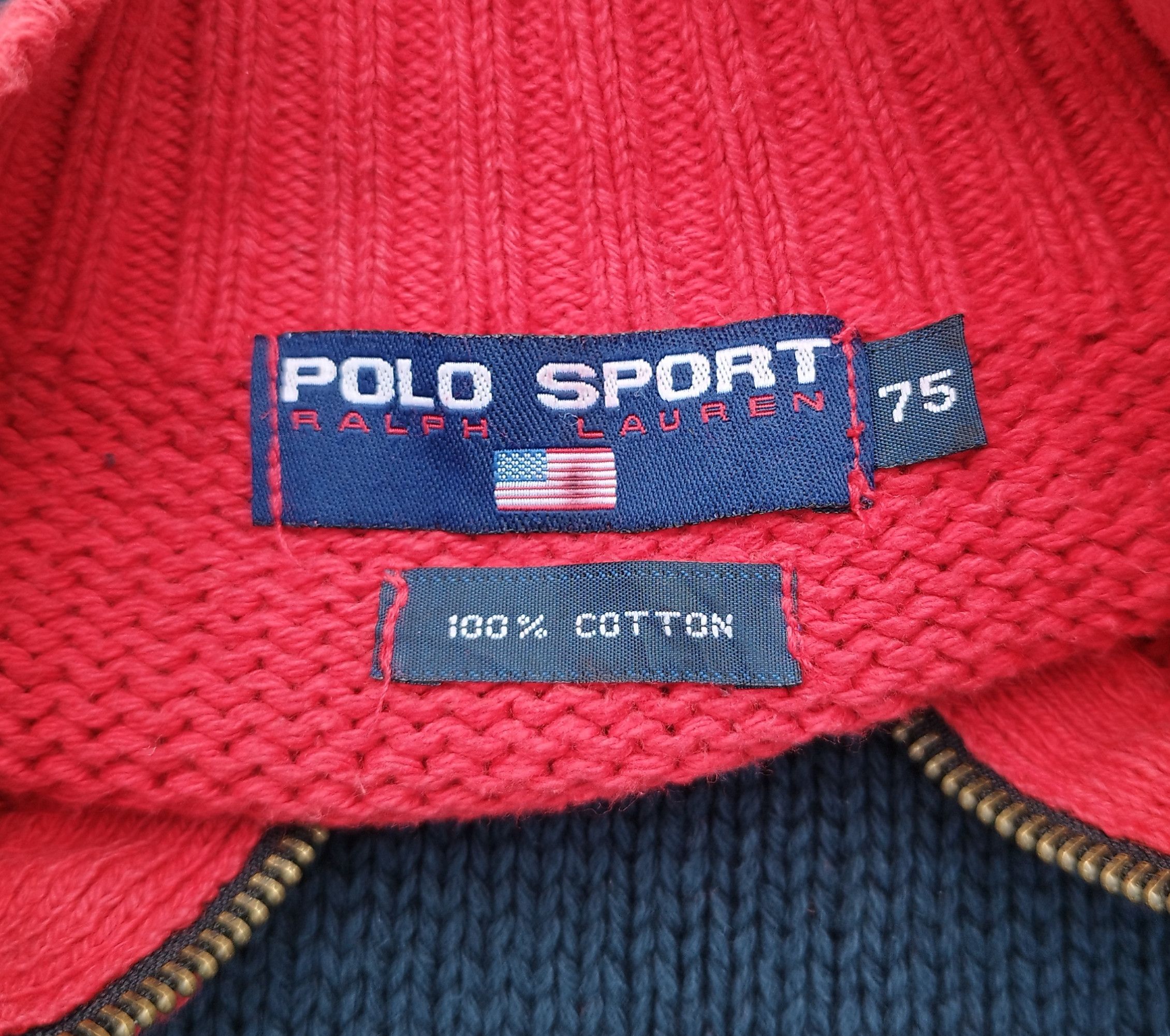 Polo Ralph Lauren Vintage polo sport knitwear Size US XS / EU 42 / 0 - 4 Thumbnail