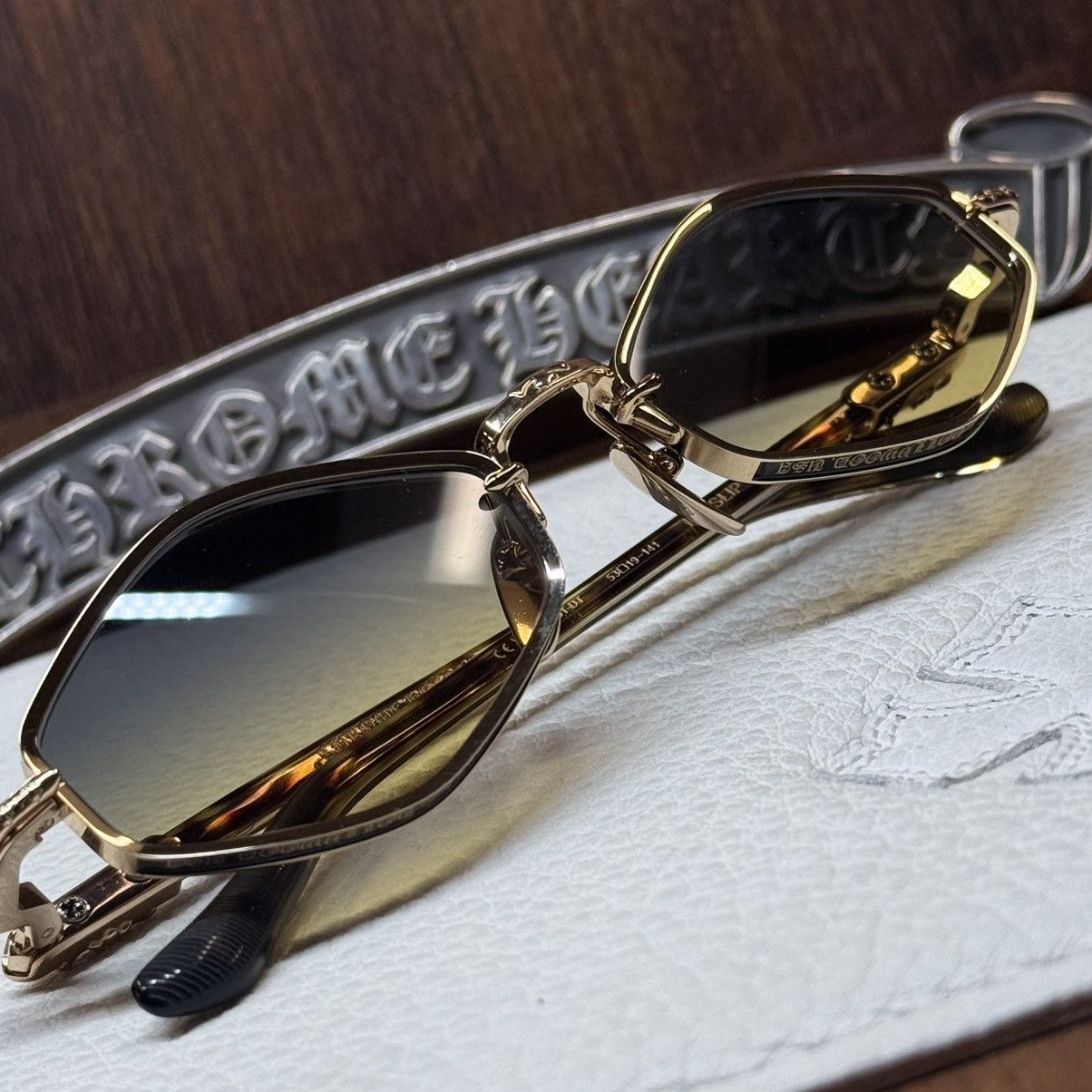 Chrome Hearts Chrome Hearts NIP SLIP 1/1 Sunglasses Size ONE SIZE - 14 Thumbnail
