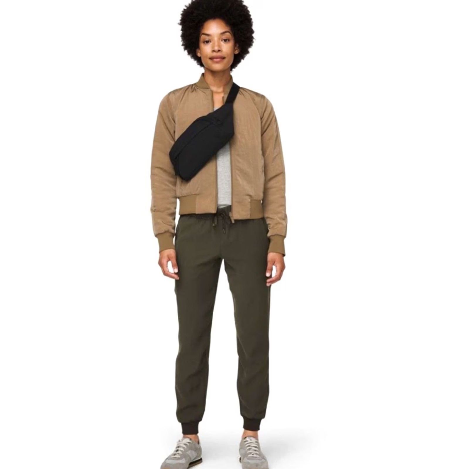 Lululemon Lululemon On the Fly Jogger Pants Women's Size 6 Dark Olive Green 28in Inseam Regular Waist Drawstring Pockets Travel Woven™ Studio Activewear Men’s? Size 28" / US 6 / IT 42 - 5 Thumbnail
