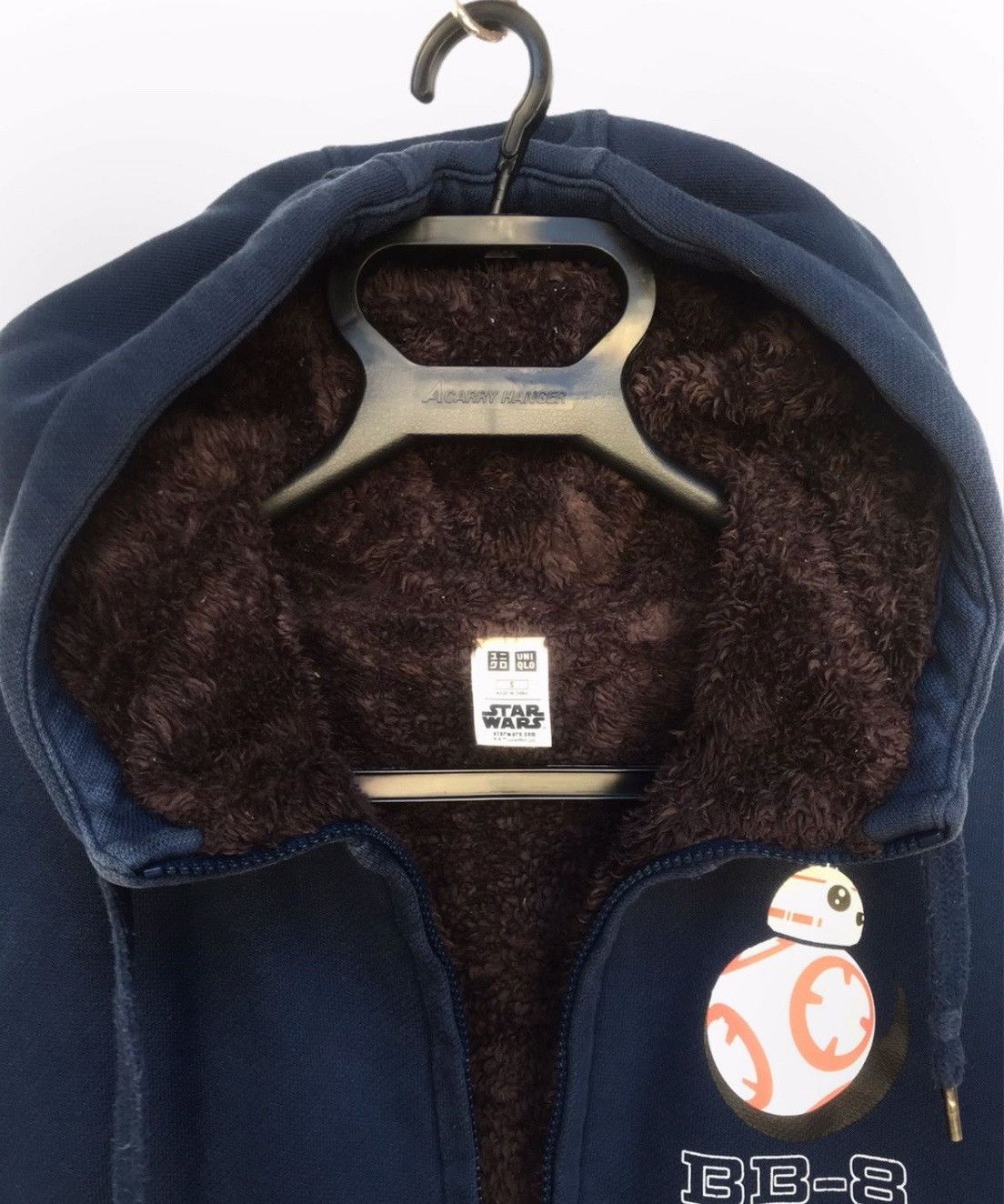 Japanese Brand × Star Wars × Uniqlo 🔥Uniqlo Star Wars Hoodies Sweatshirts Fleece Sherpa Inside Size US S / EU 44-46 / 1 - 7 Thumbnail