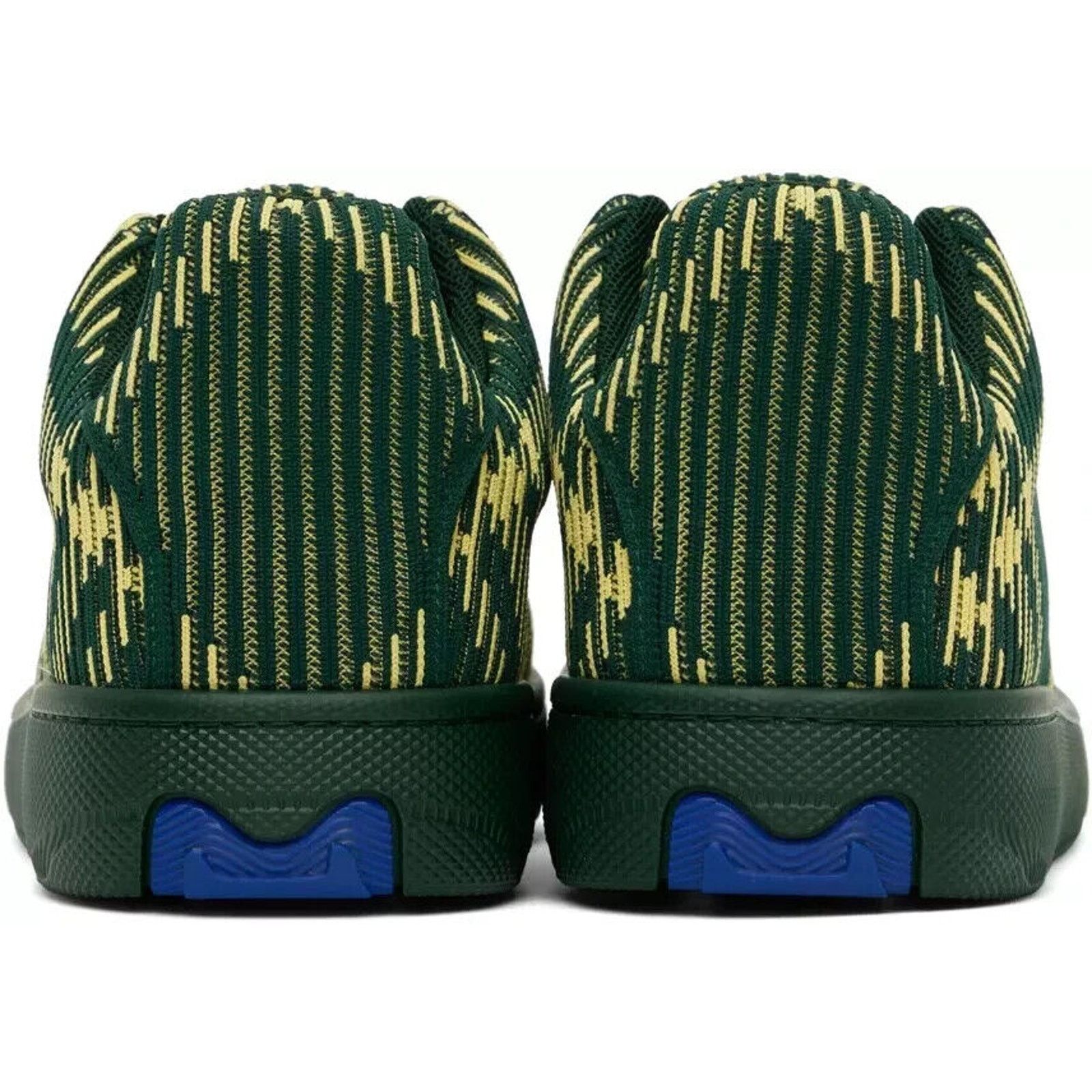 Burberry BURBERRY BOX GREEN CHECK CANVAS LOGO SNEAKERS 8 US 41 ITALY Size US 8 / EU 41 - 11 Thumbnail