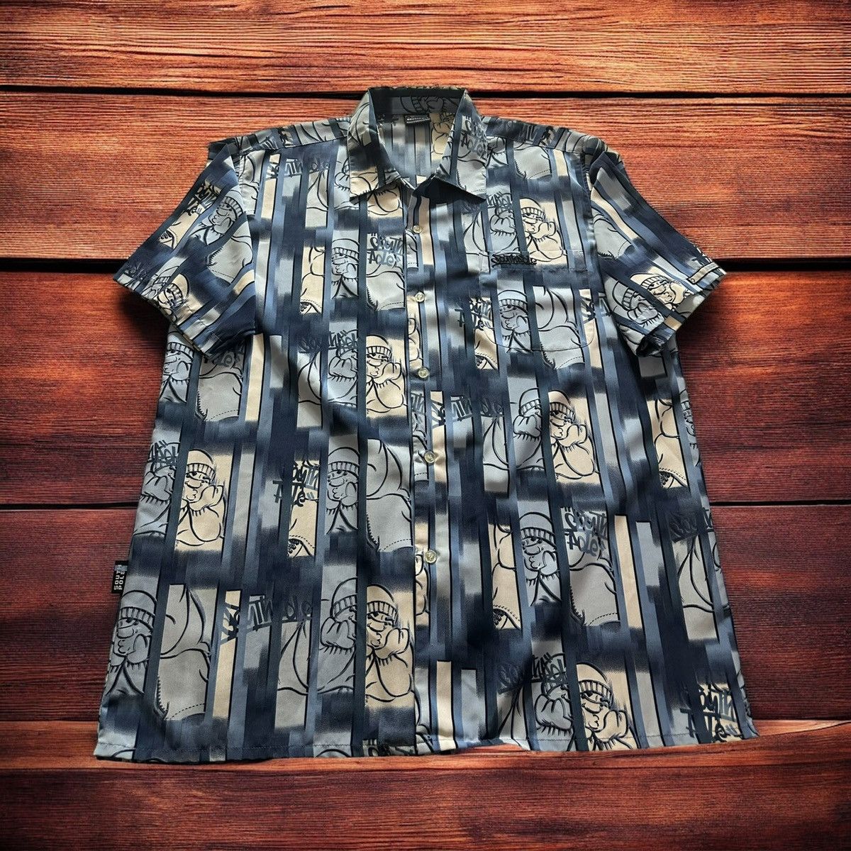 Southpole × Vintage Vintage SouthPole Graffiti Shirt Men’s Size Large Size US L / EU 52-54 / 3 - 1 Thumbnail
