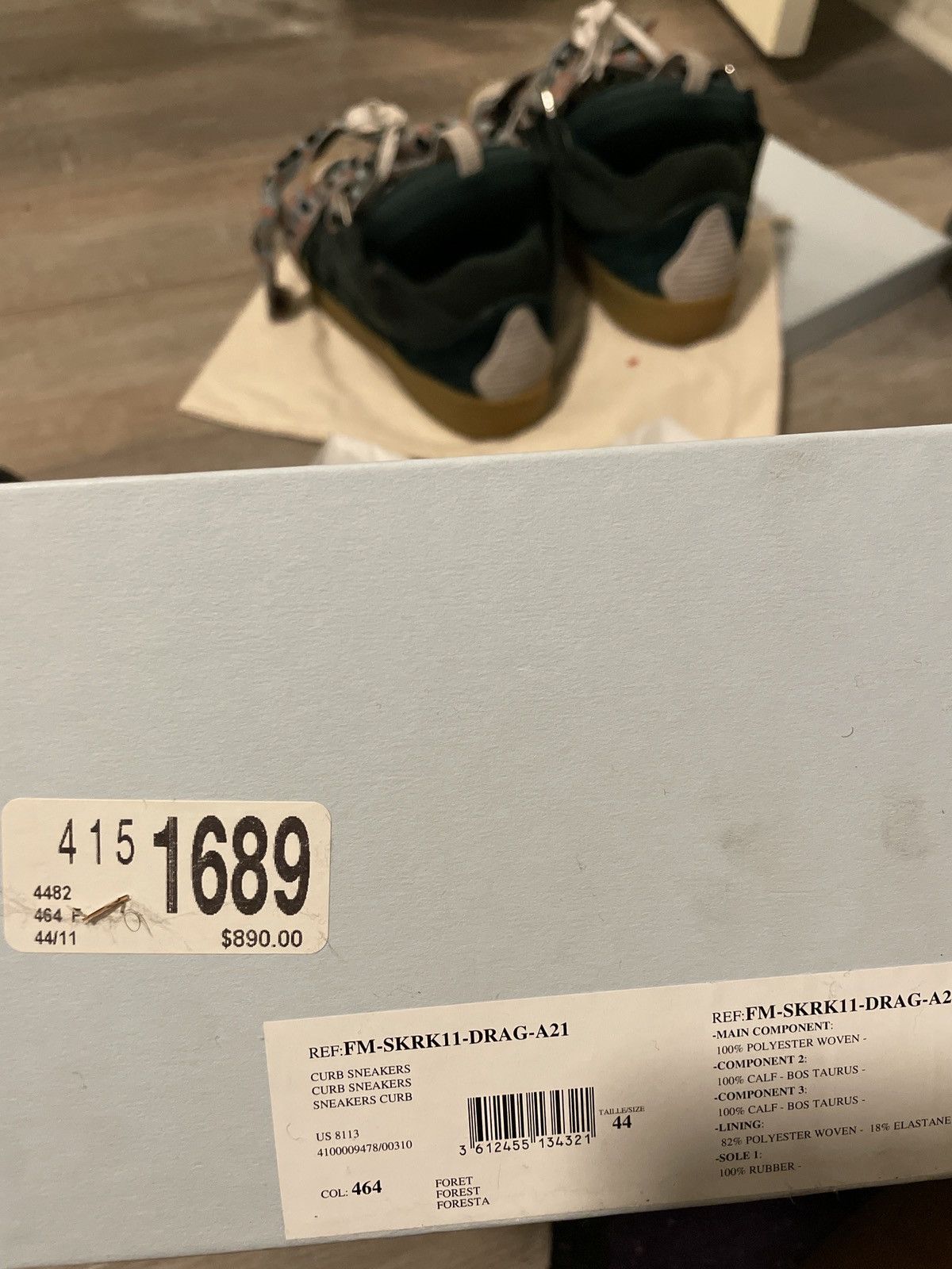 Lanvin Lanvin Curb Sneaker Size US 11 / EU 44 - 5 Thumbnail
