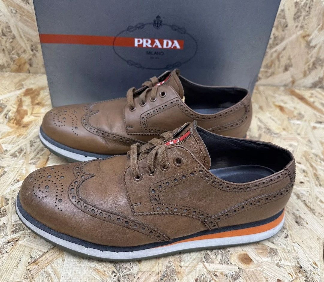 Prada Prada brogues size 10,5 US Size US 10.5 / EU 43-44 - 3 Thumbnail
