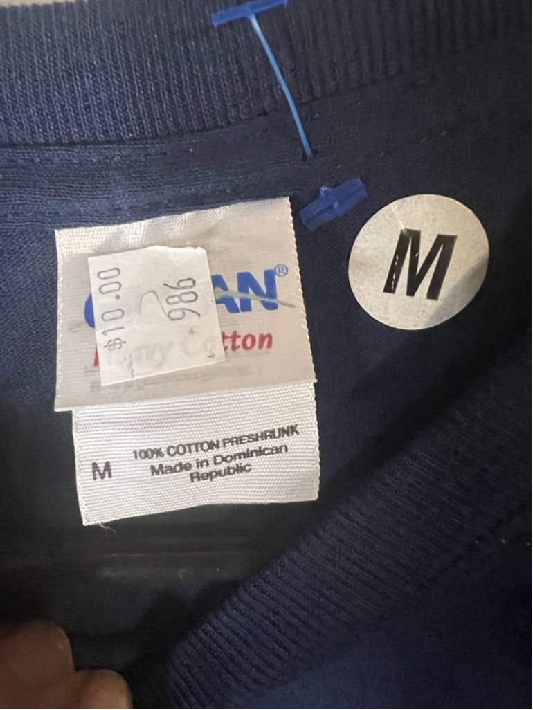 Gildan Men's Gildan T-shirt Size M Navy Blue Size US M / EU 48-50 / 2 - 3 Thumbnail