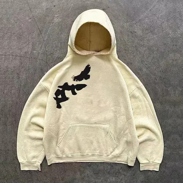 Japanese Brand Ichiko x Nana Peace dove pattern loose retro hoodie y2k Size US L / EU 52-54 / 3 - 3 Thumbnail