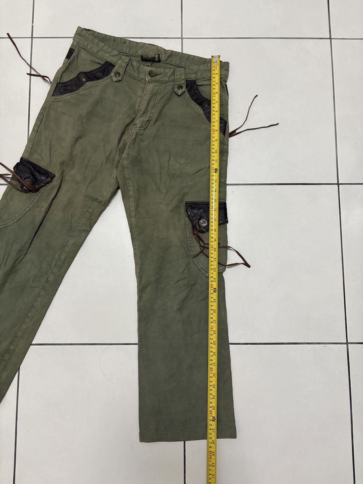 Japanese Brand Vintage Gumu Inti Military Cargo Pants Size US 34 / EU 50 - 9 Thumbnail