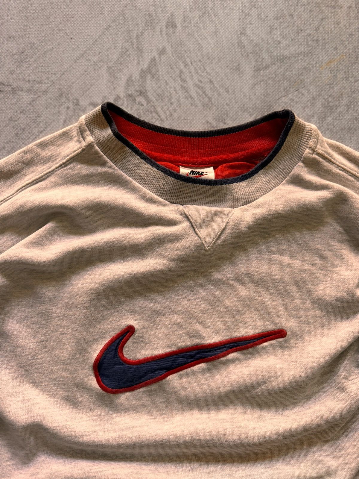 Nike × Vintage NIKE VINTAGE CENTER LOGO OVERSIZE BOXY SWEATSHIRT Size US XL / EU 56 / 4 - 5 Thumbnail