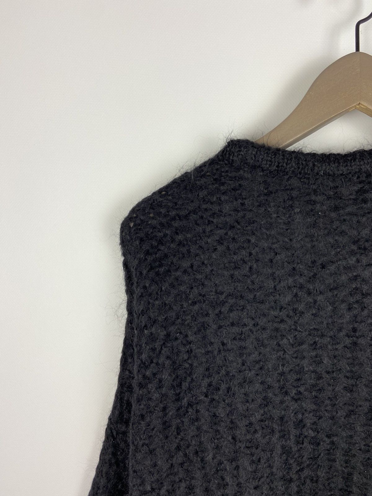 Designer × Thom Krom Thom Krom Black Mens Knitted Sweater Suri Alpaca/Wool Sz S Size US S / EU 44-46 / 1 - 13 Thumbnail