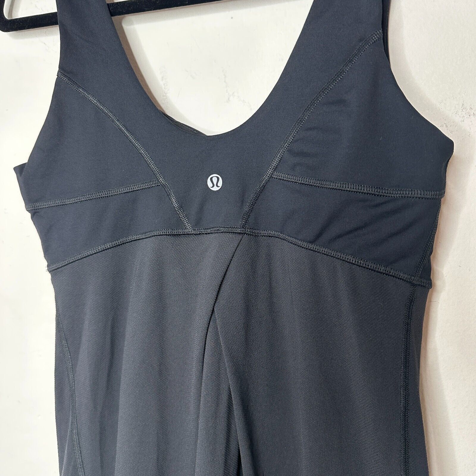 Lululemon Lululemon Black Run Tame Me Tank Top Cinch Bottom Fitted 6 Size M / US 6-8 / IT 42-44 - 6 Thumbnail