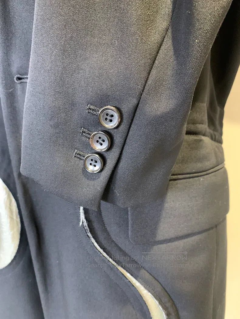 Comme des Garcons Comme Des Garcons Black Deconstructed Pocket Long Coat Size M / US 6-8 / IT 42-44 - 7 Thumbnail