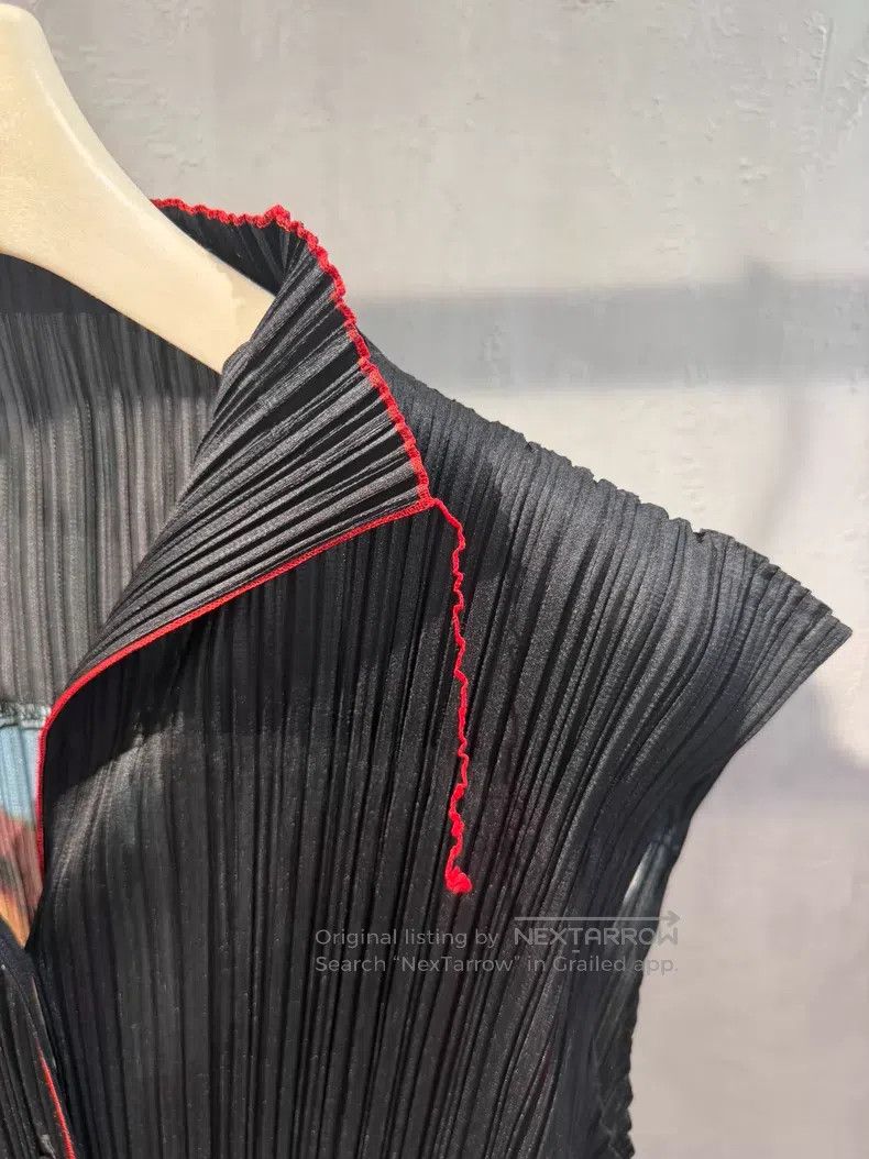 Issey Miyake Issey Miyake Black Vest Size L / US 10 / IT 46 - 3 Thumbnail