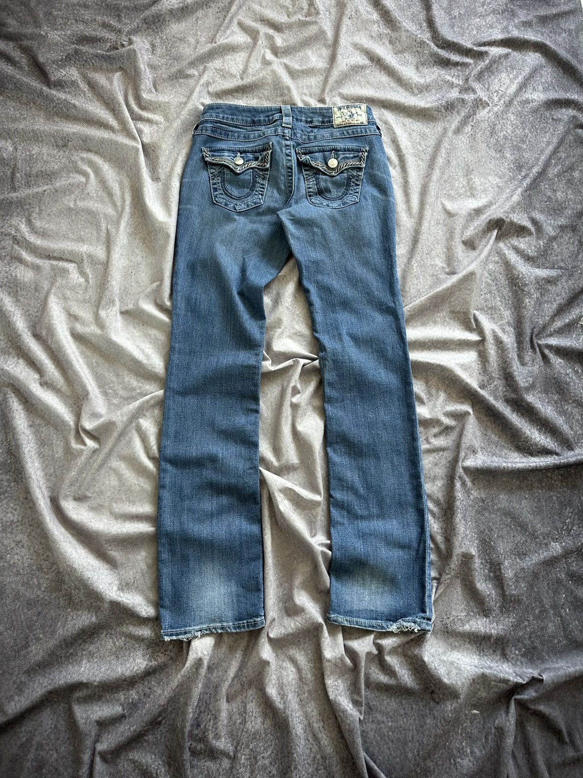 True Religion True Religion Straight Jeans Size 28" / US 6 / IT 42 - 1 Thumbnail