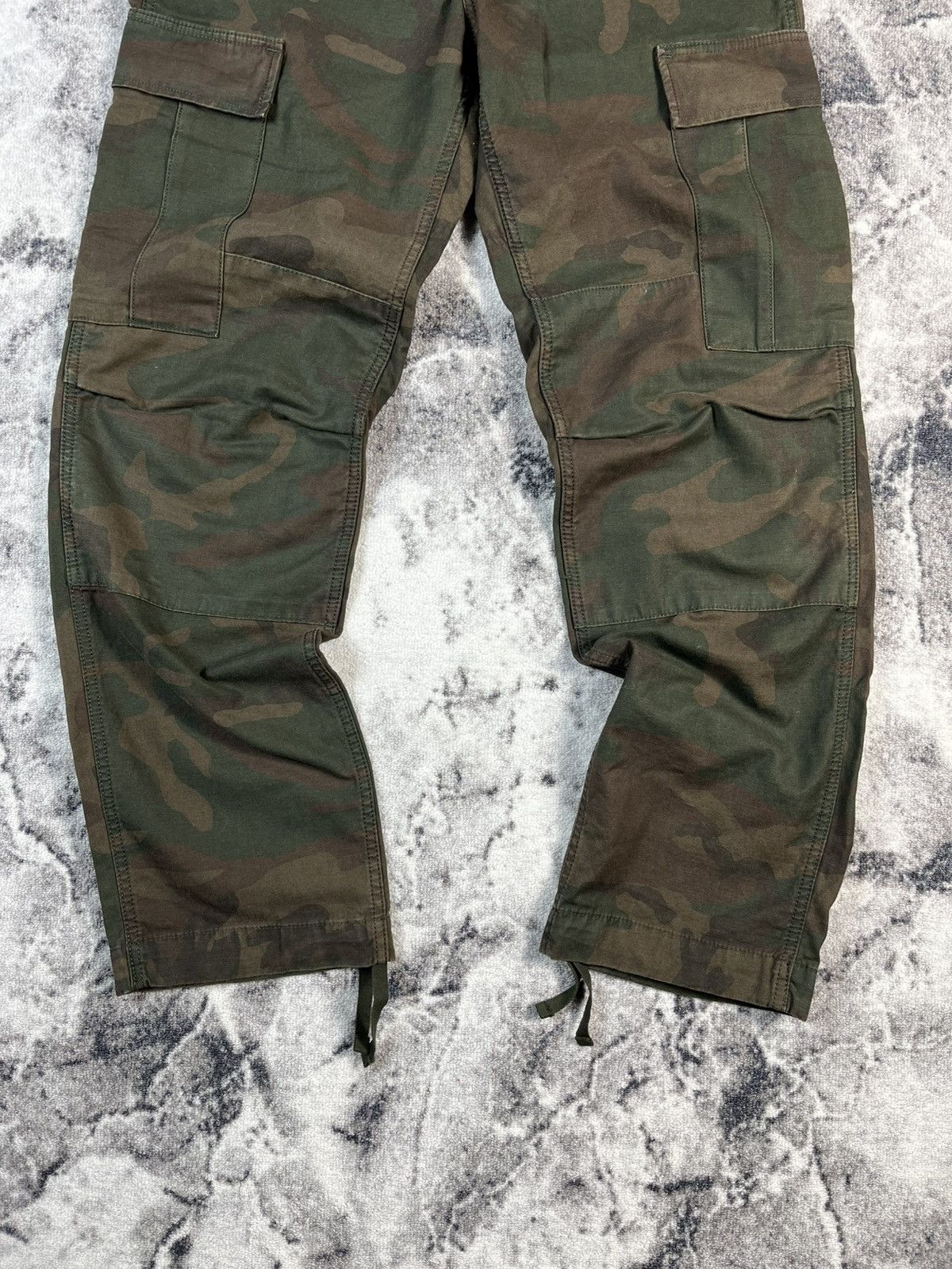Carhartt Carhartt WIP Camo Cargo Pants Military 31x32 Fit M Size US 31 - 3 Thumbnail