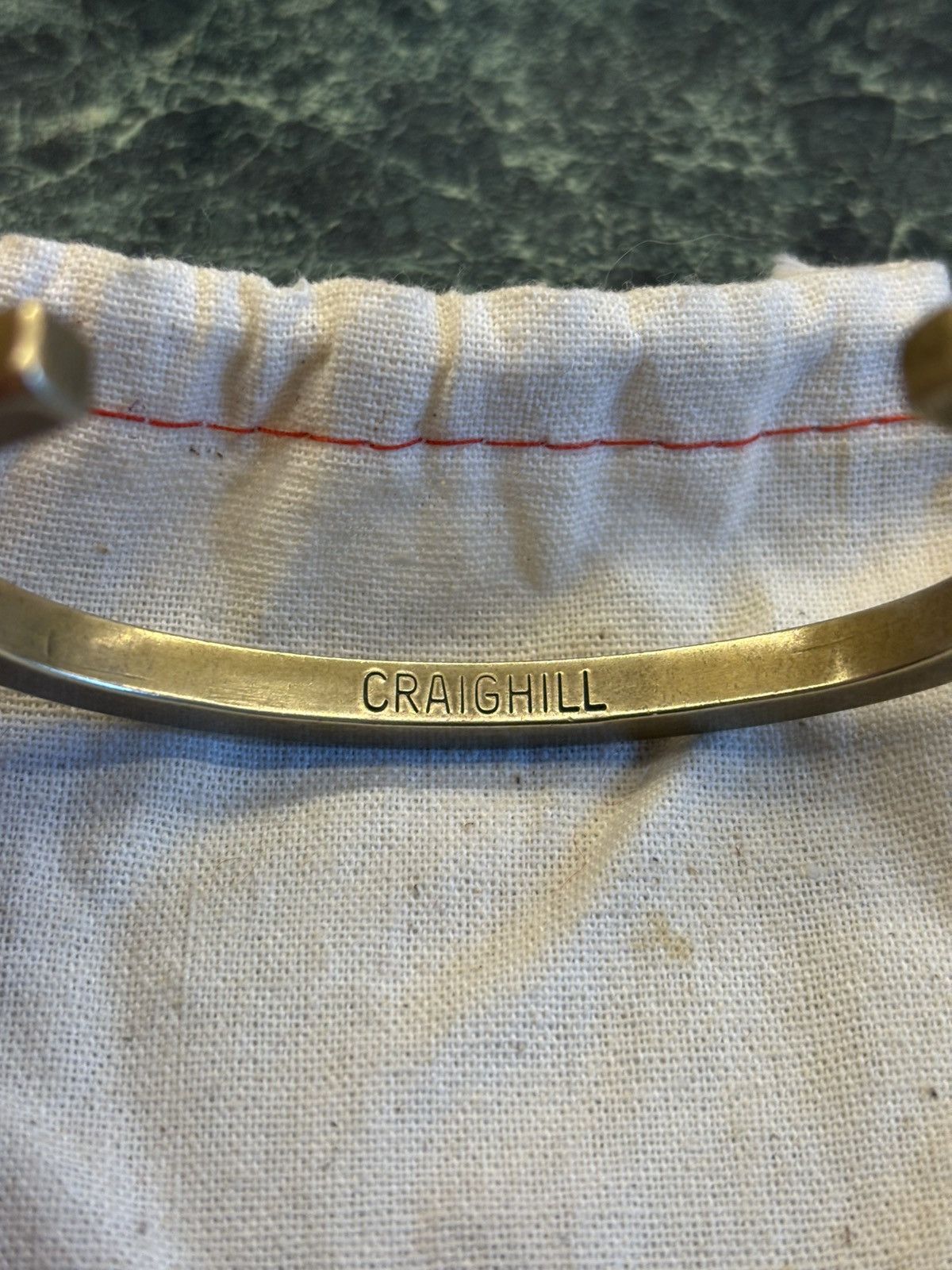 Other CRAIGHILL Radial Cuff Bracelet Matte Finish Gold Solid Brass Size ONE SIZE - 2 Thumbnail