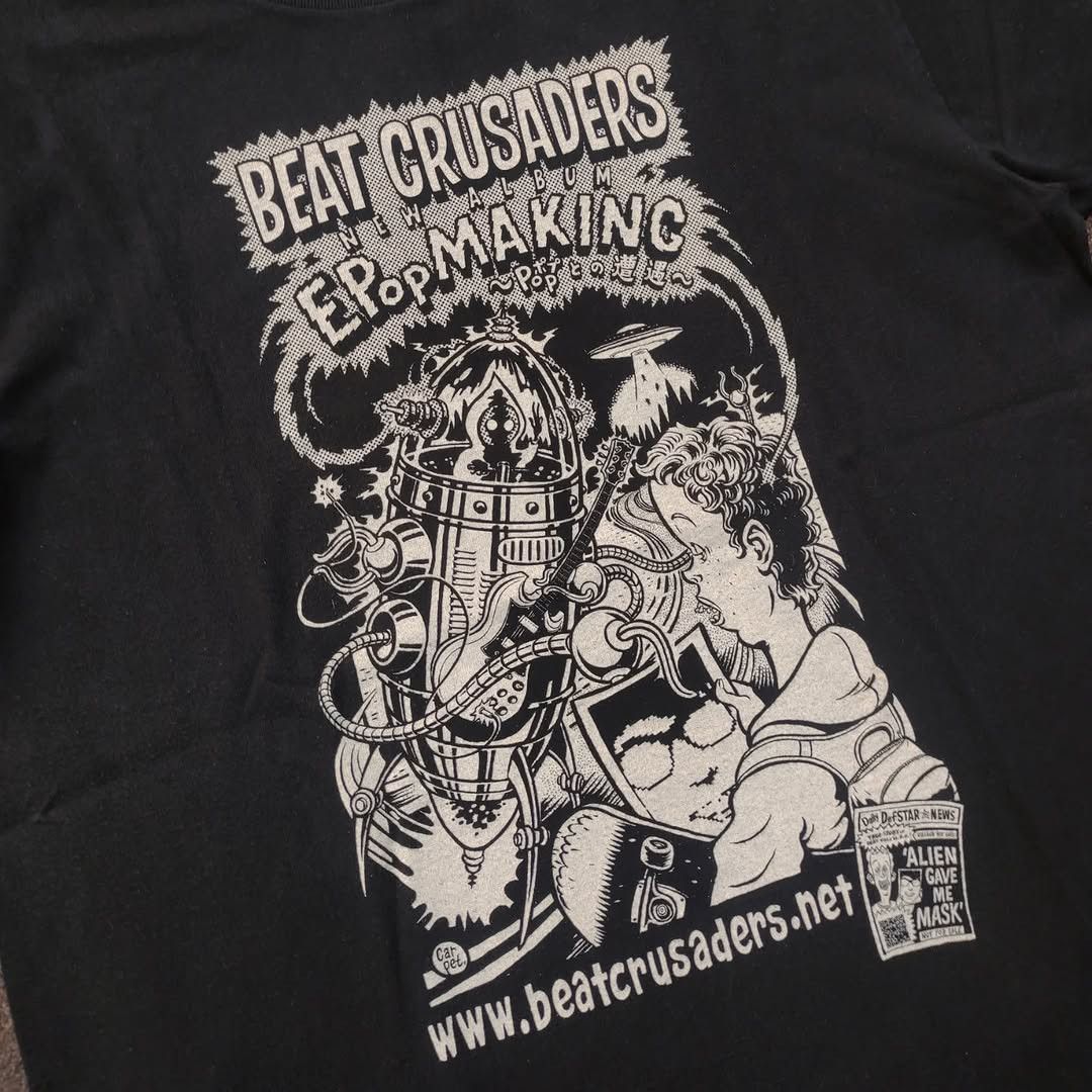 Anime Beck Mongolian Chop Squad Band Beat Crusaders Tee Size US M / EU 48-50 / 2 - 2 Thumbnail
