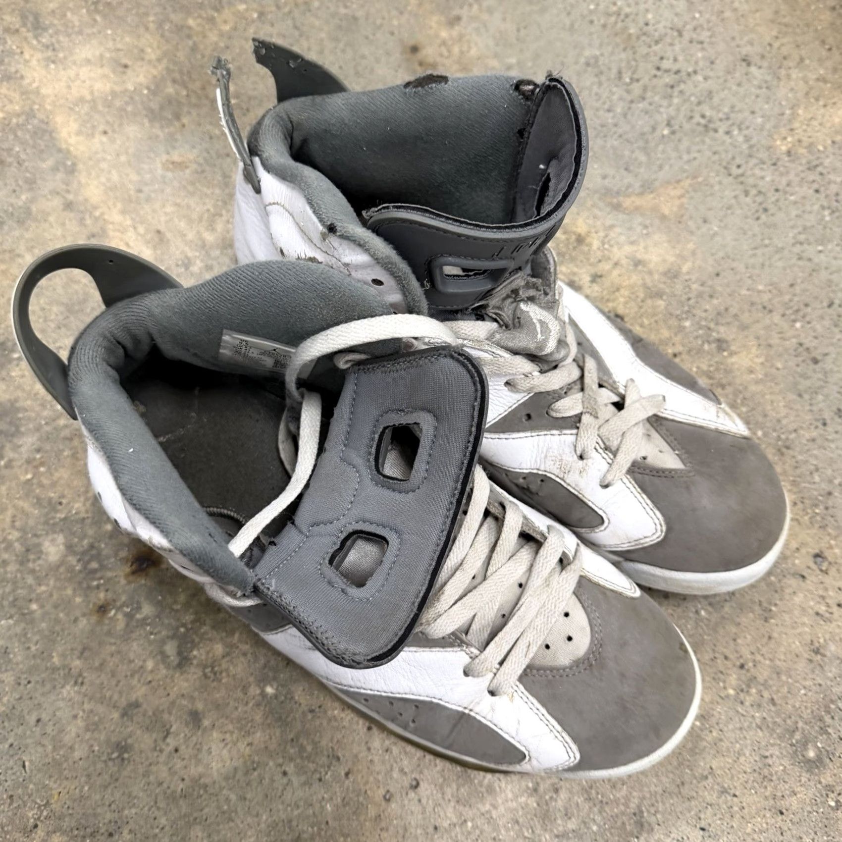Jordan Brand Air Jordan 6 Retro Cool Grey Mens Size 9.5 Sneaker Jordan Mens 9.5 Size US 9 / EU 42 - 5 Thumbnail