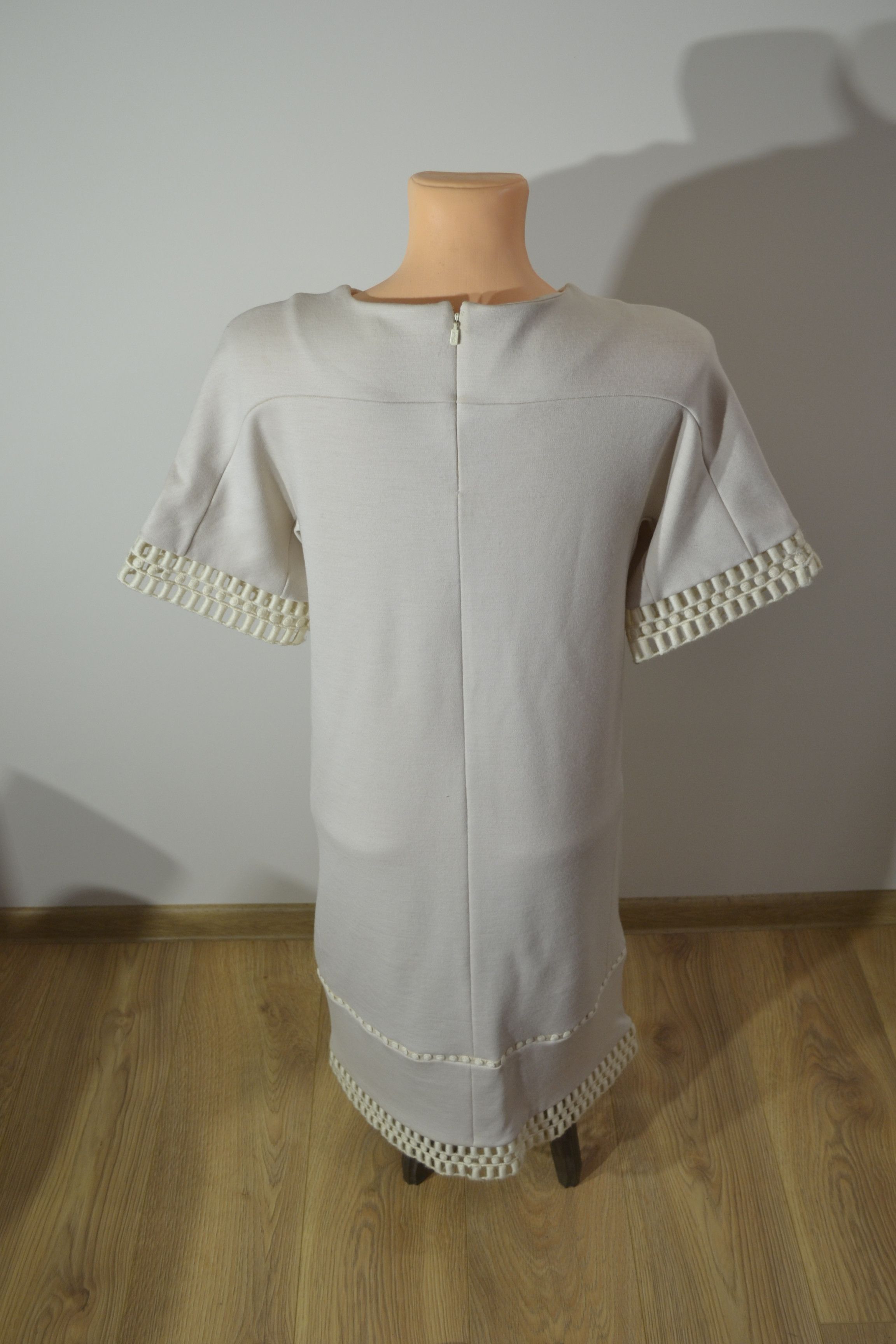 Chloe Rare Vintage Chloé Made in France Wool Dress | 1970s Size M / US 6-8 / IT 42-44 - 5 Thumbnail