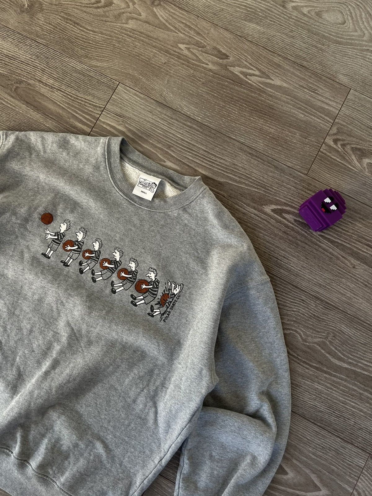 Polar Skate Co. Polar Skate Co. Archival Crew Neck SK8 Style Gray Sweatshirt Size US S / EU 44-46 / 1 - 9 Thumbnail