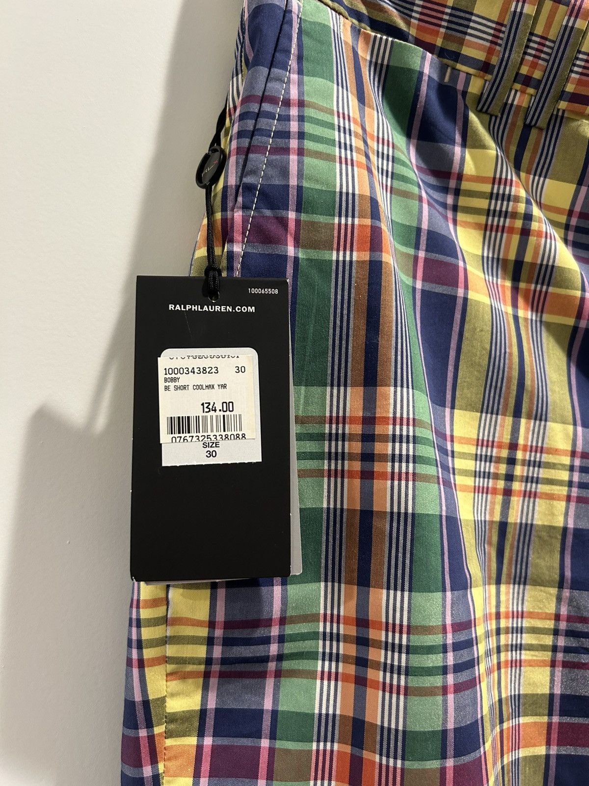 RLX Ralph Lauren RLX Ralph Lauren Multicolor Madras Plaid Golf Shorts Size 30 Size US 30 / EU 46 - 2 Thumbnail
