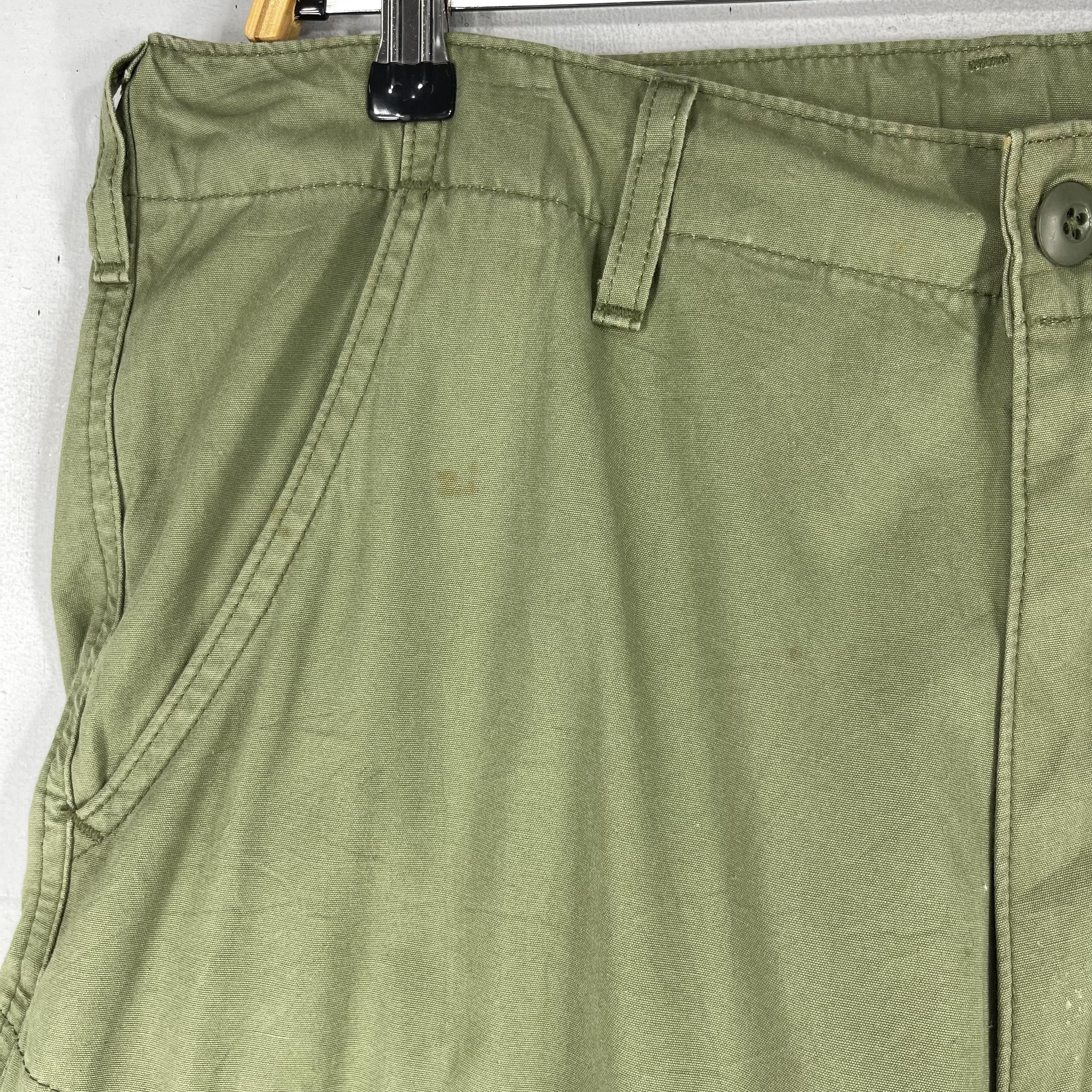 Alpha Industries × Vintage Vintage Alpha Industries Parachute Baggy Style Cargo Pant Size US 35 - 3 Thumbnail