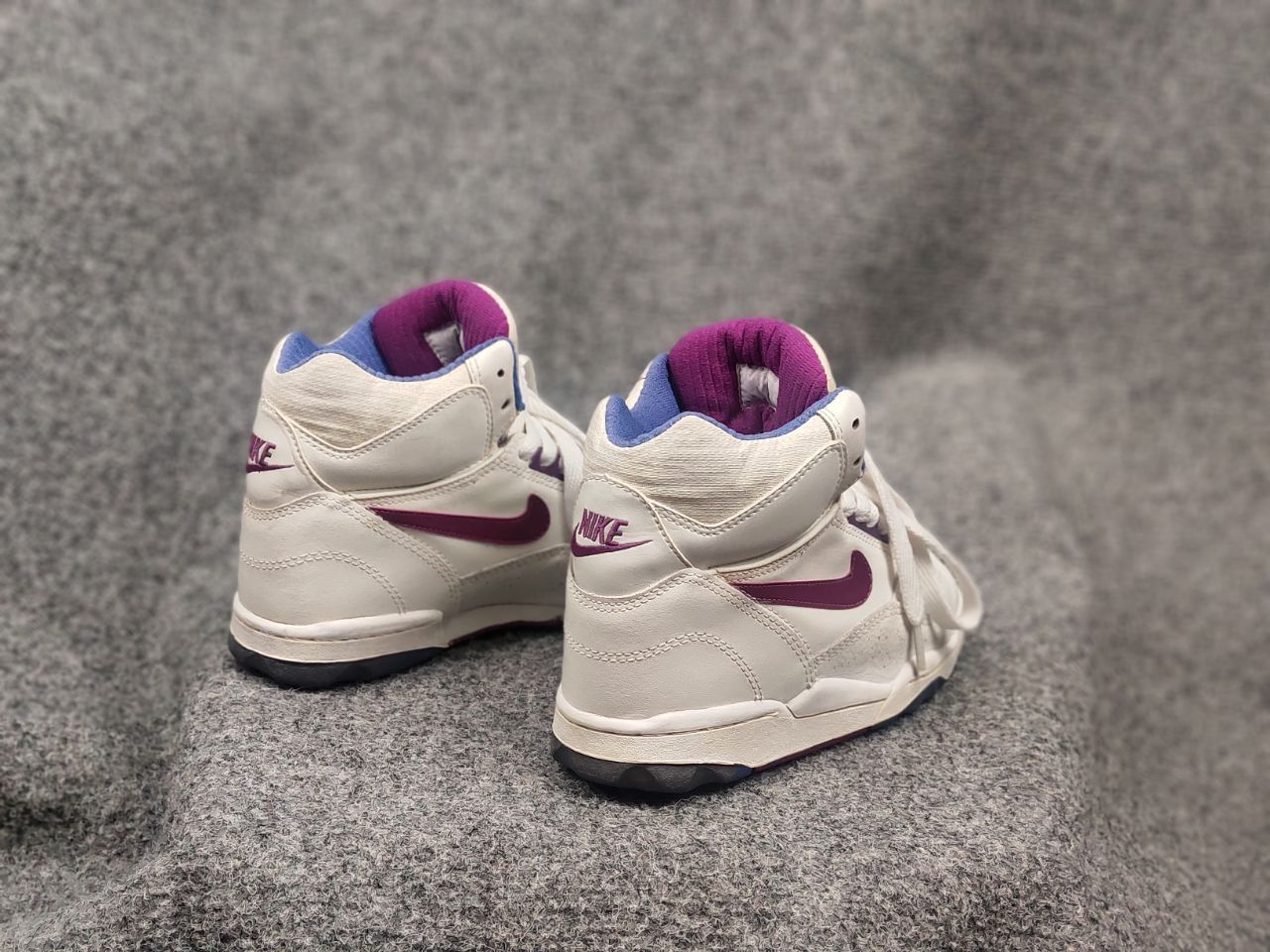 Nike Rare Vintage Original 90's Nike court flare Hi top sneakers Size US 8 / IT 38 - 17 Thumbnail