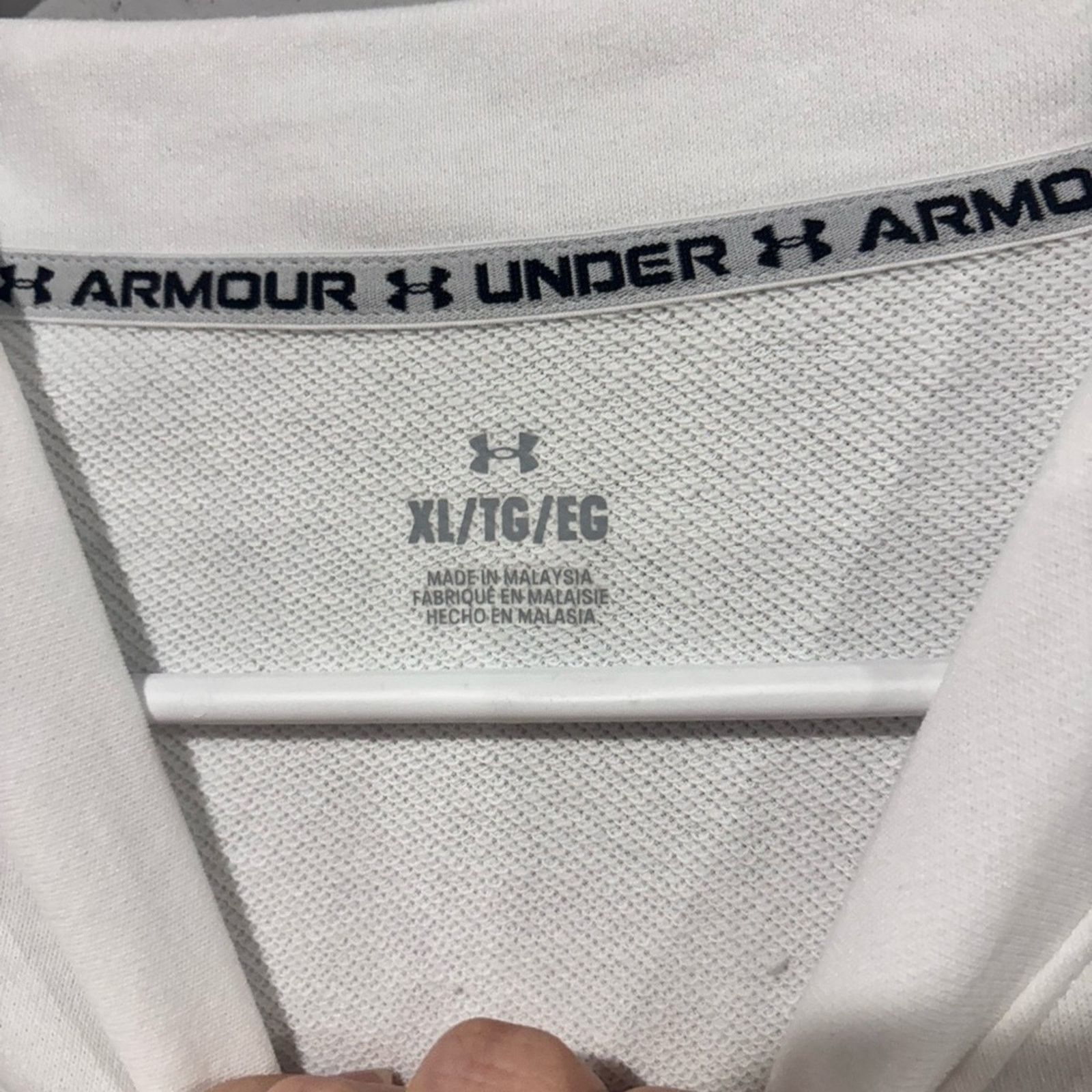 Under Armour Under Armour Women's White Cropped Top XL Size XL / US 12-14 / IT 48-50 - 2 Thumbnail