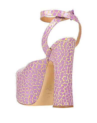 Vivienne Westwood o1f1d3z0426 Vargas Elevated Platform Shoes in Lilac/Yellow Size US 10 / IT 40 - 3 Thumbnail